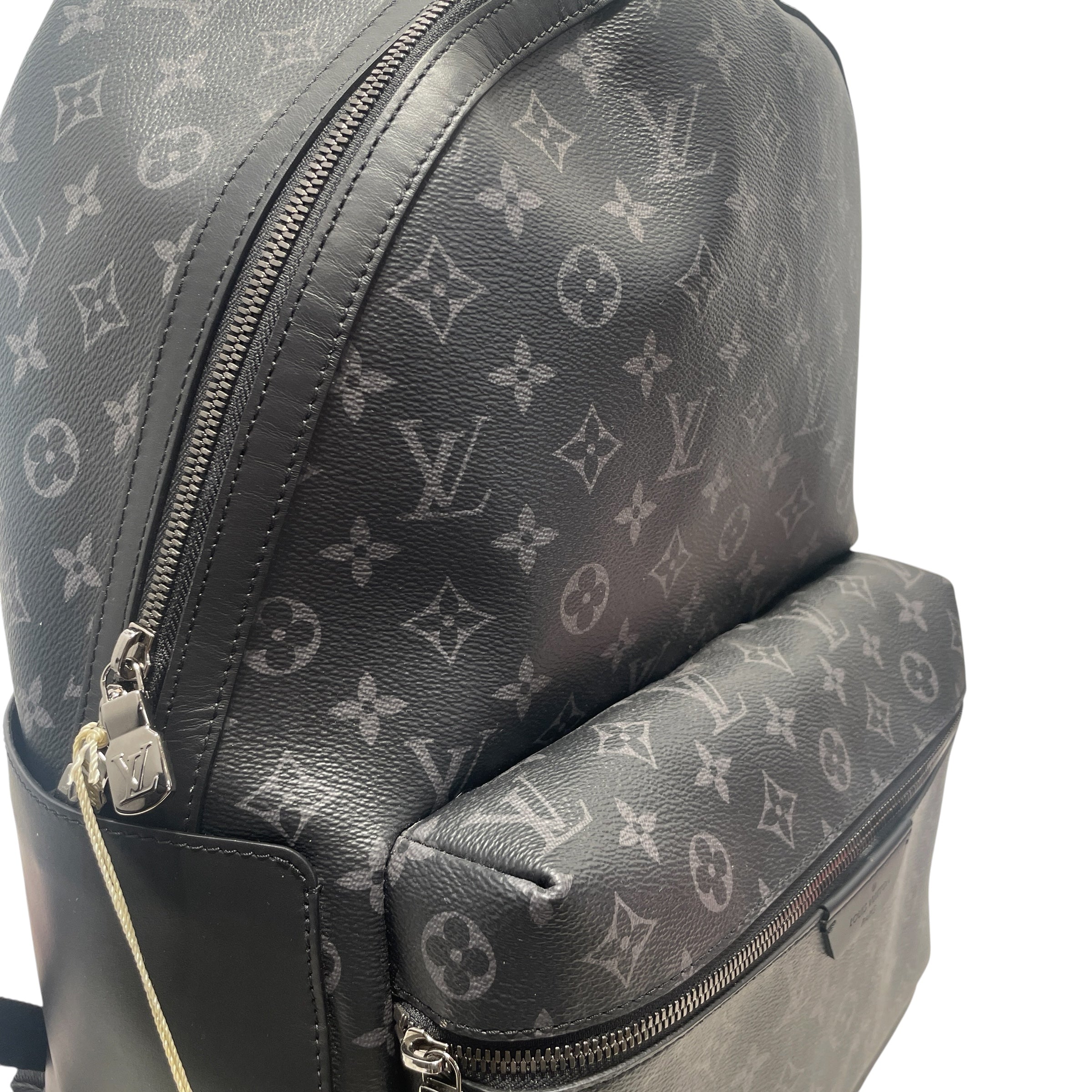 LOUIS VUITTON/Backpack/Monogram/Leather/BLK/BLACK MONOGRAM BACKPACK view 6