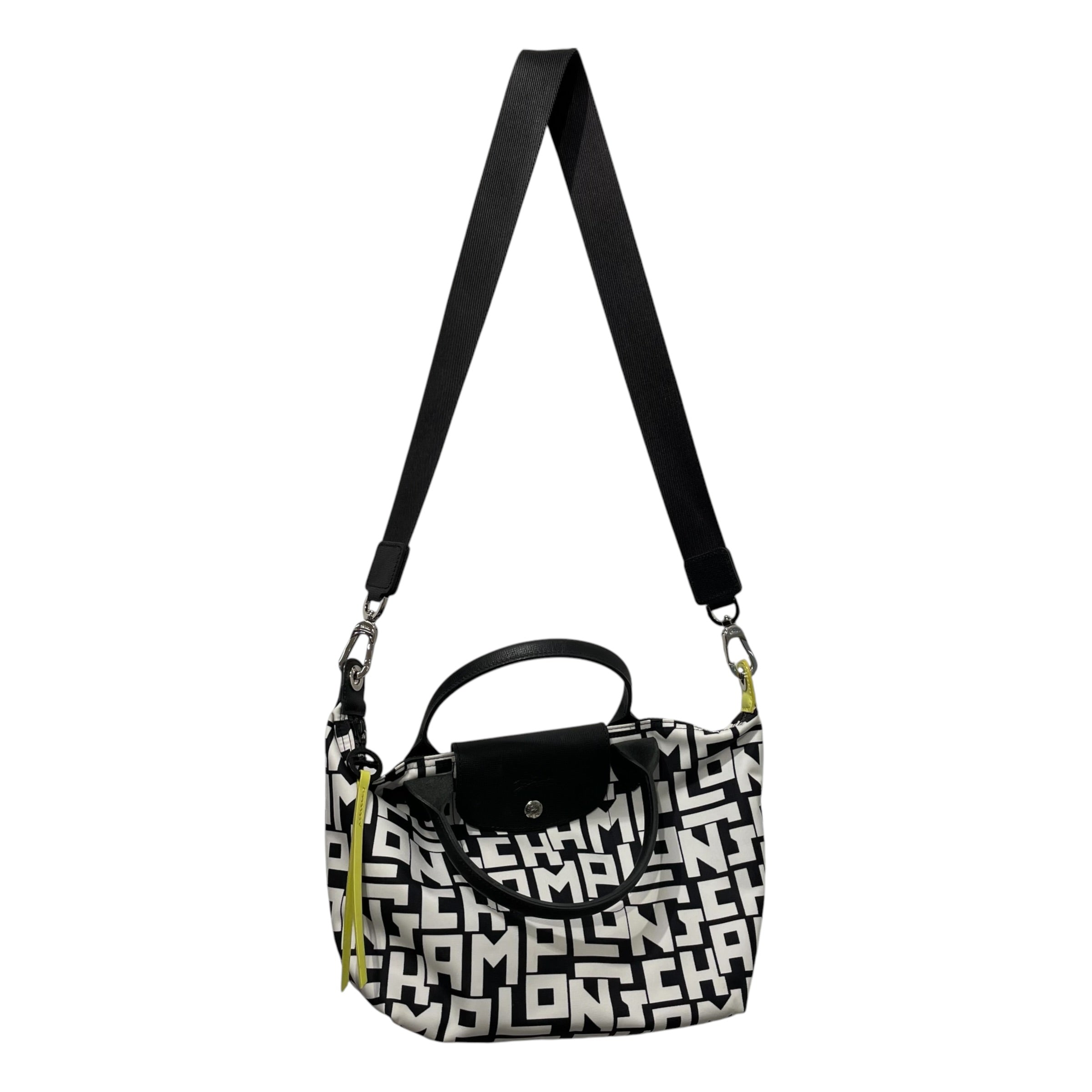 LONGCHAMP/Tote Bag/All Over Print/Nylon/WHT/LE PLIAGE LGP view 2