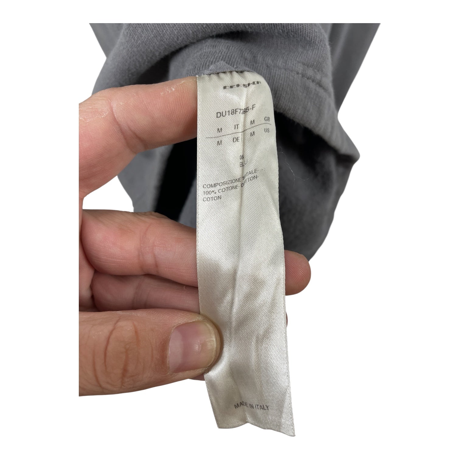 Rick Owens/Hoodie/M/Cotton/GRY/drkshadow view 6