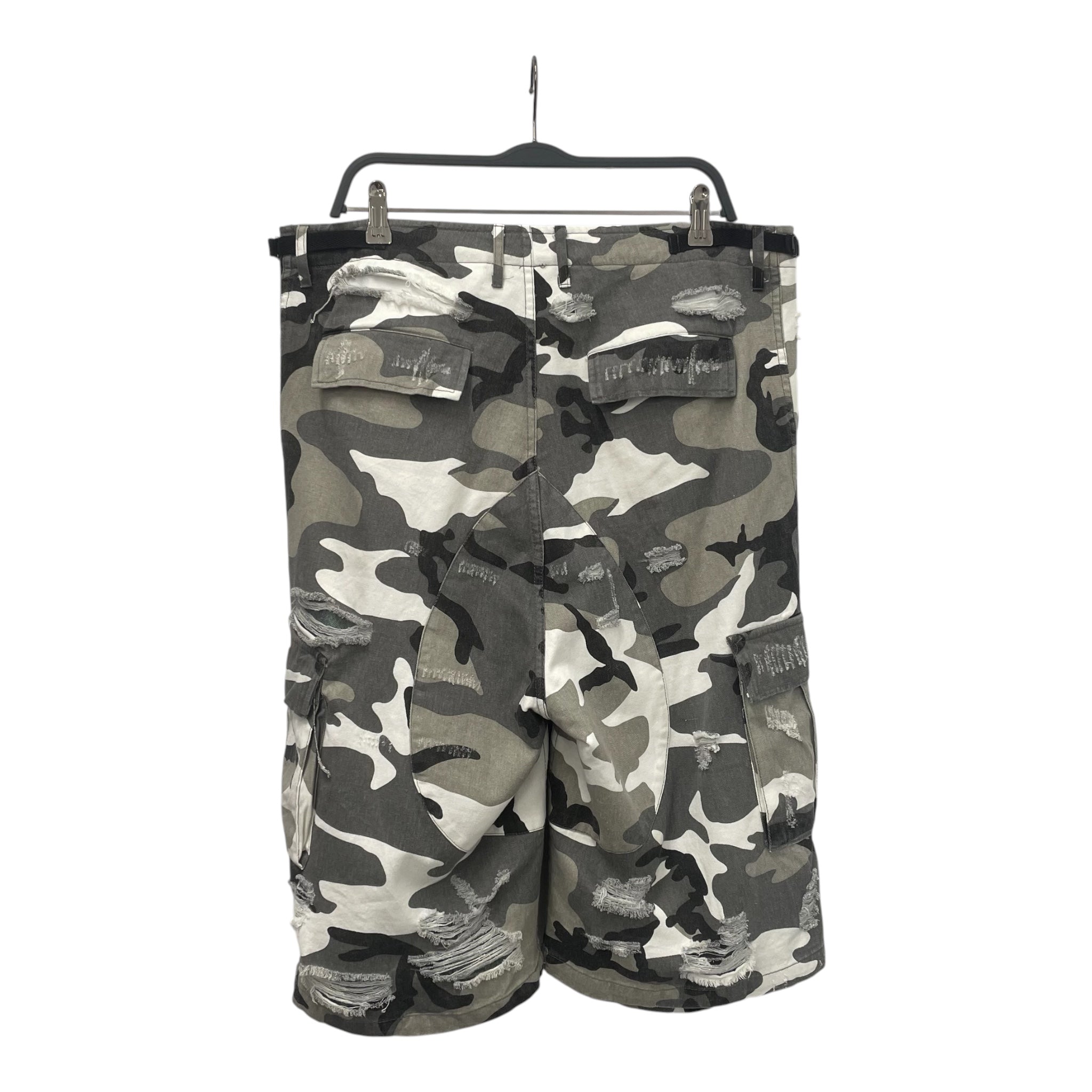 BALENCIAGA/Cargo Pants/L/Denim/MLT/Camouflage/CARGORIPS view 2