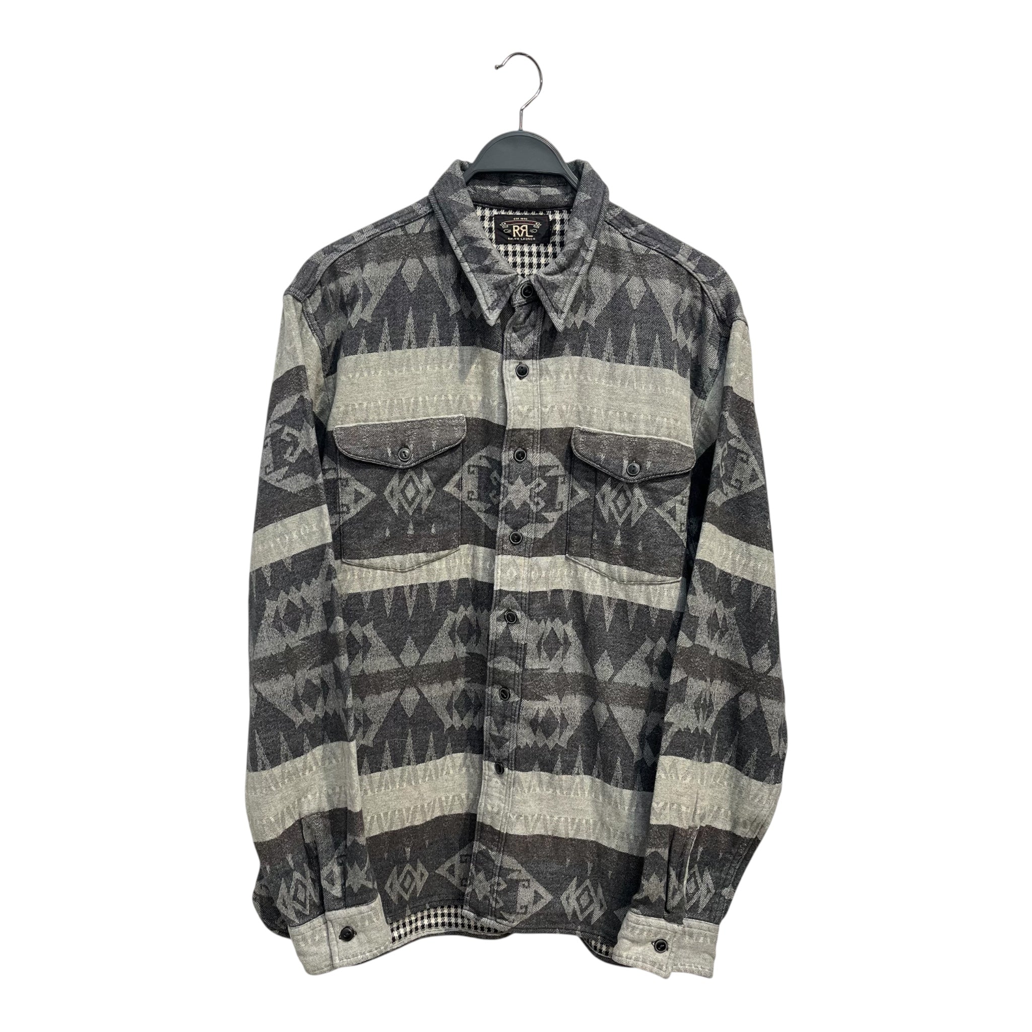RALPH LAUREN/LS T-Shirt/XL/Wool/GRY/DOUBLE R WOOL view 1