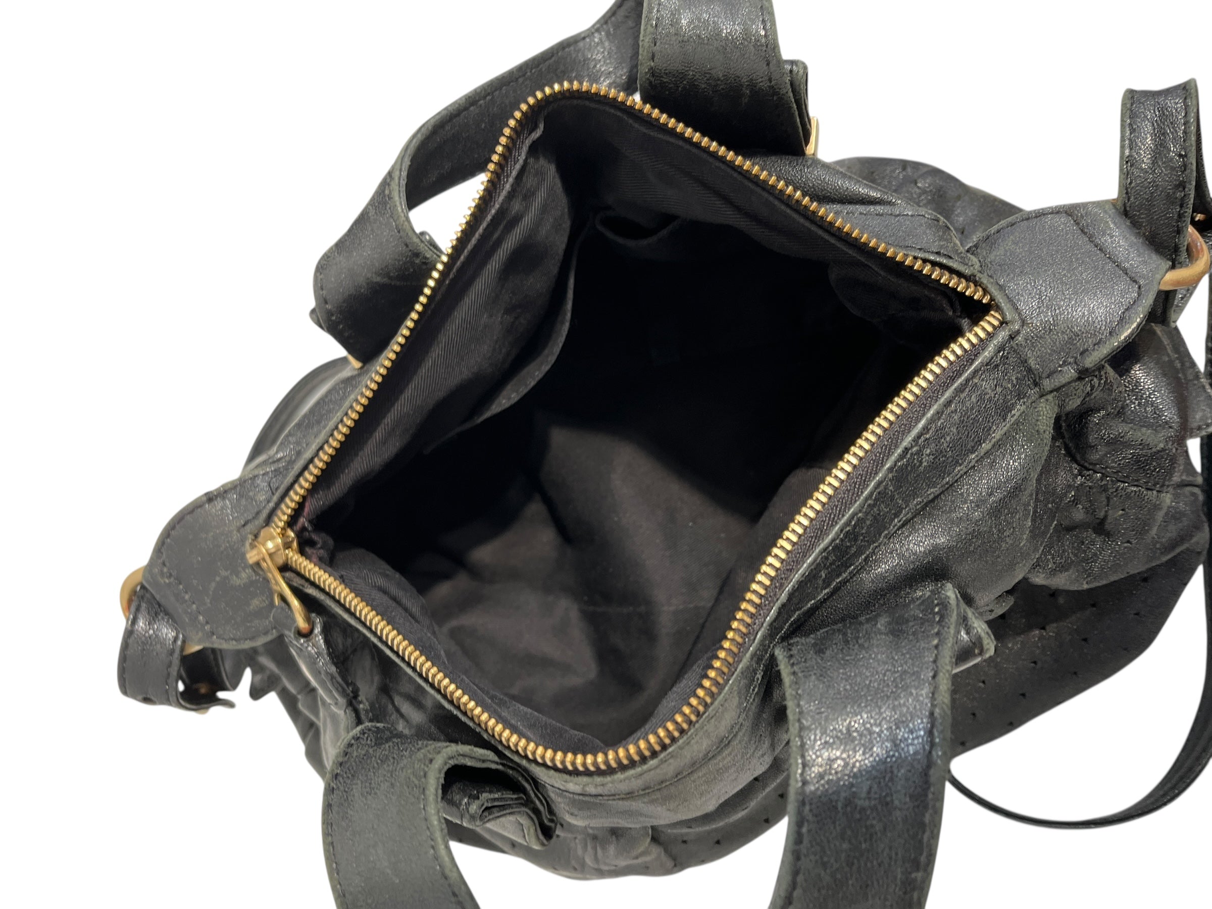 SEE BY CHLOE/Cross Body Bag/Leather/BLK/LASER CUT BAG view 8
