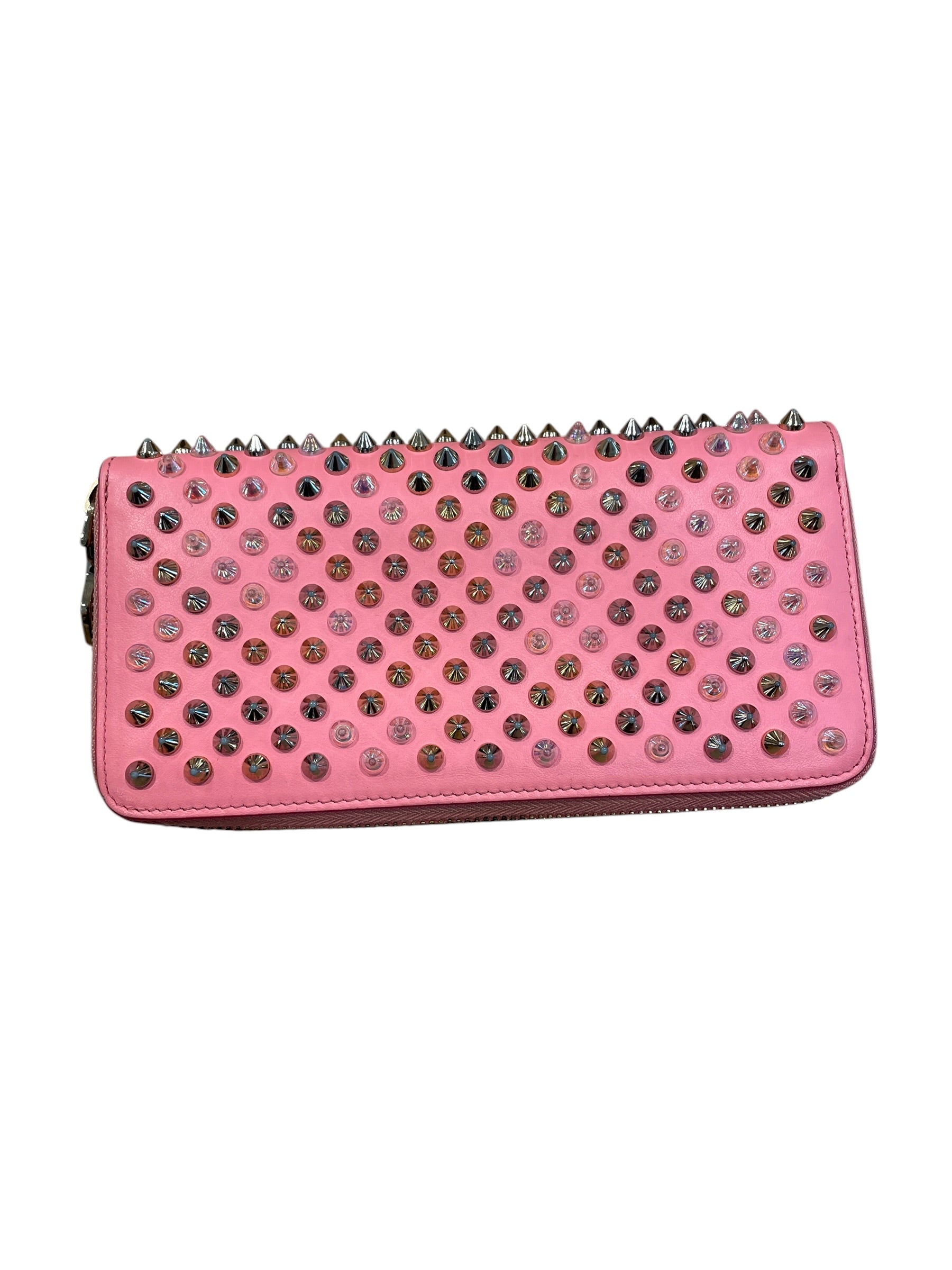 Christian Louboutin/Long Wallet/Iridescent/Leather/PNK/L's/YW23TGT view 1