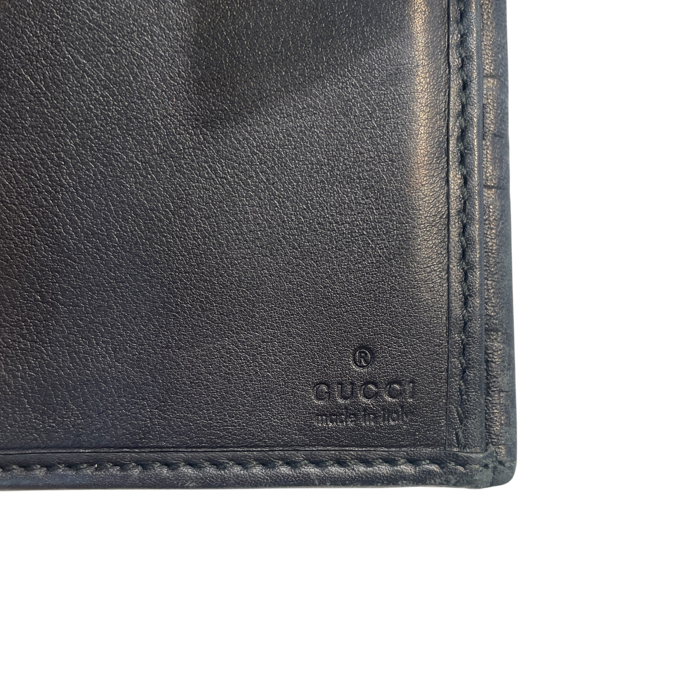 GUCCI/Long Wallet/Monogram/Leather/BLK/Signature Continental Wallet view 5