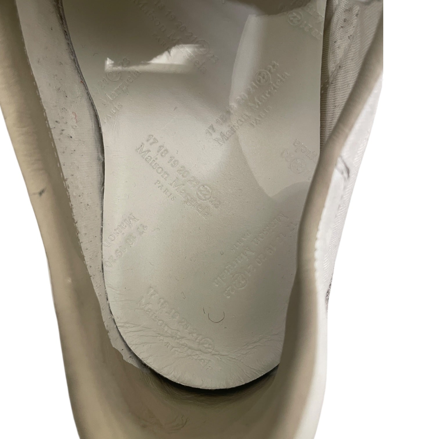 Maison Margiela/Low-Sneakers/EU 46/Polyester/WHT/SPRINTER LOW TOPS view 3