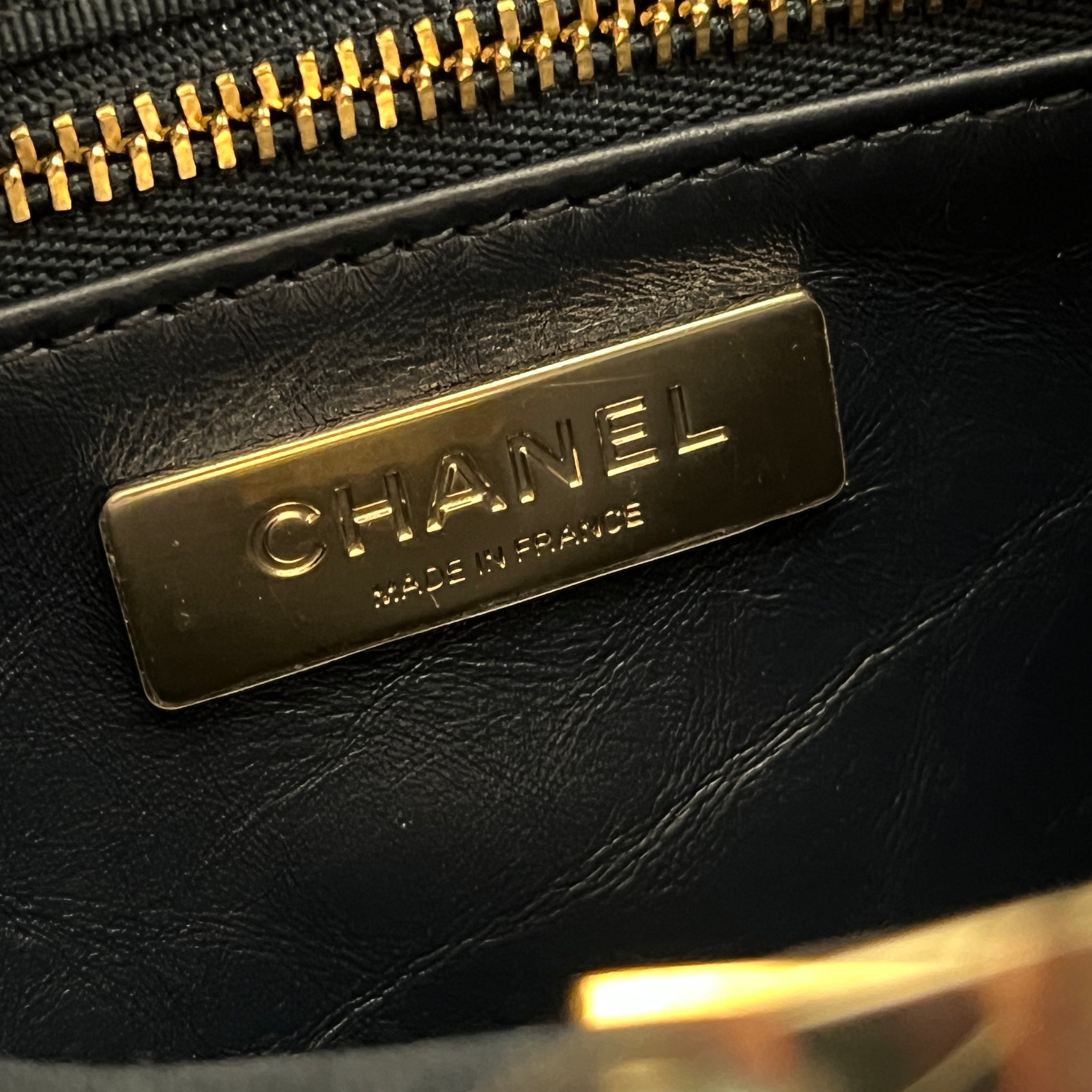 CHANEL/Bag/Leather/BLU/MINI SHOPPING BAG view 7