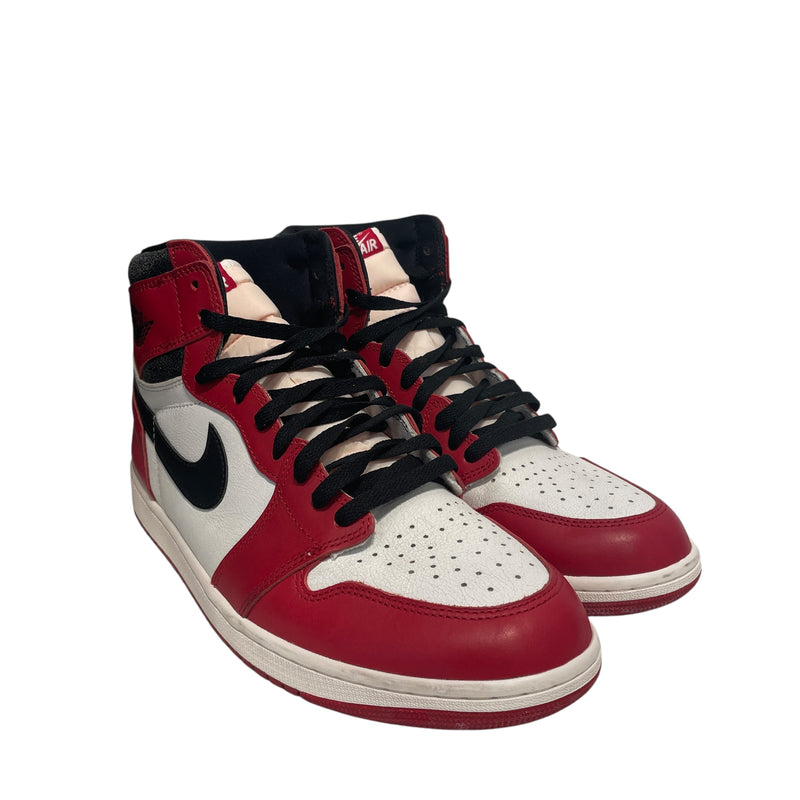 NIKE/Hi-Sneakers/US 12/Leather/RED/Air Jordan Lost & Found