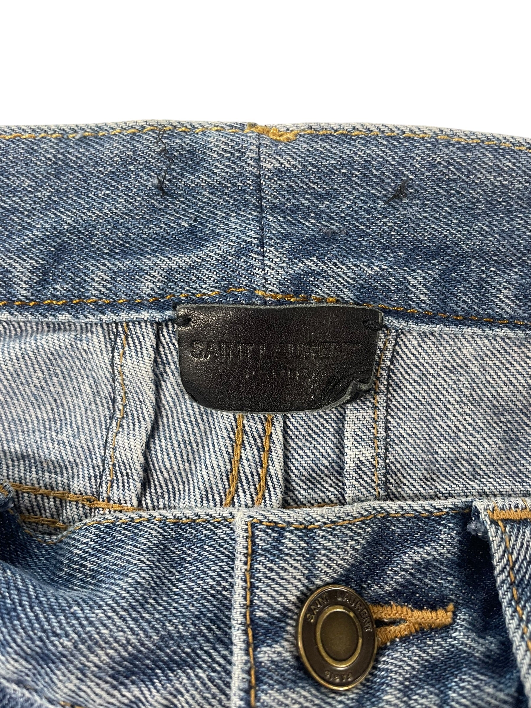 SAINT LAURENT/Skinny Pants/26/Denim/BLU/Button Fly/UP53 2016 00879 D02 M/SK-LW view 6