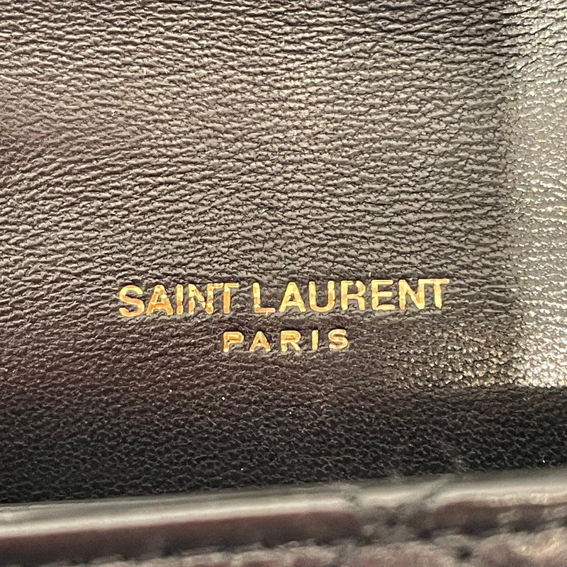 SAINT LAURENT/Cross Body Bag/BLK/