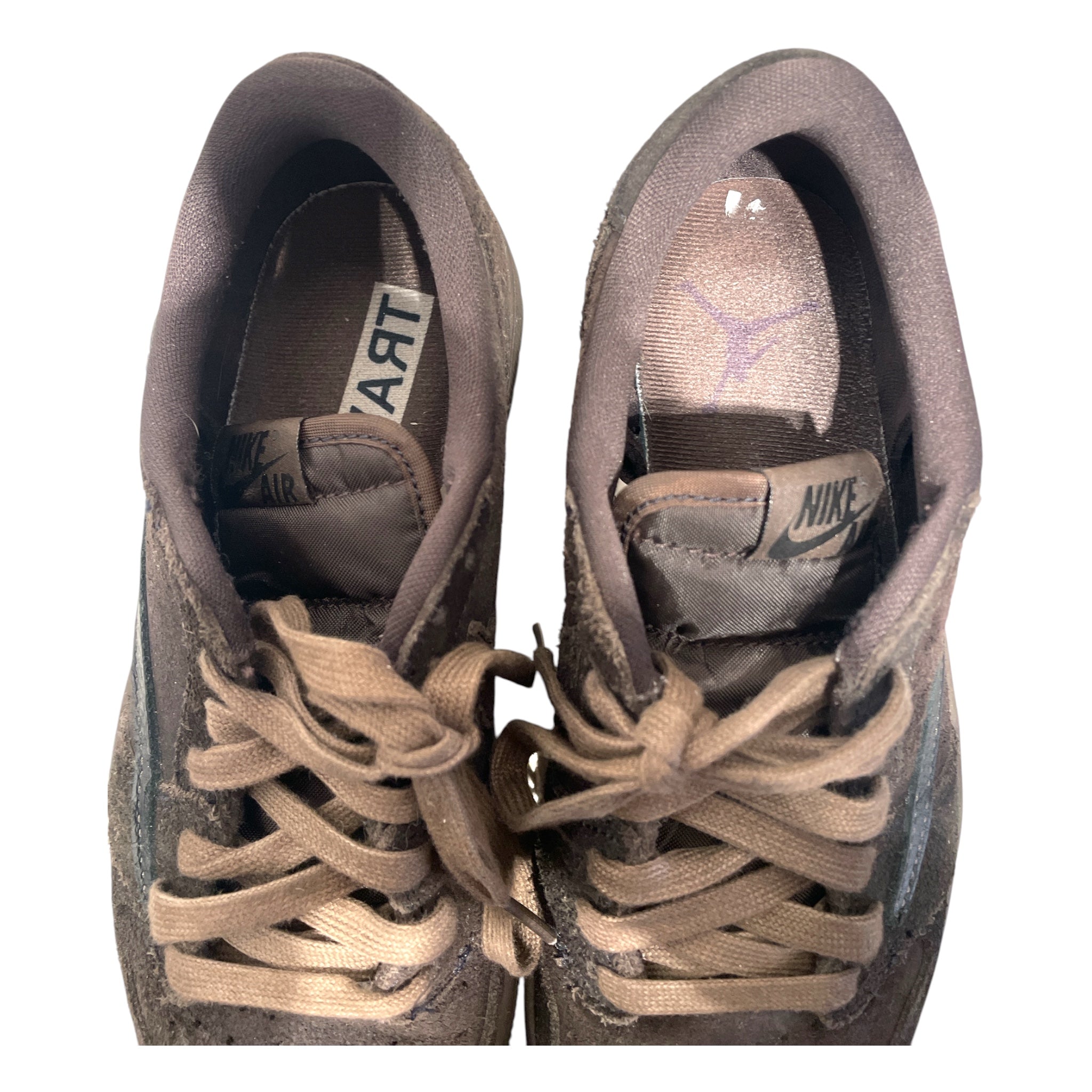 NIKE/TRAVIS SCOTT/Low-Sneakers/US 6.5/Suede/BRW/Jordan 1 Low Velvet Brown view 3