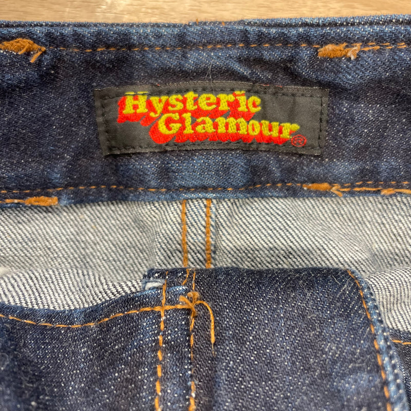 HYSTERIC GLAMOUR/Skirt/S/Indigo/Cotton/2AK-0951