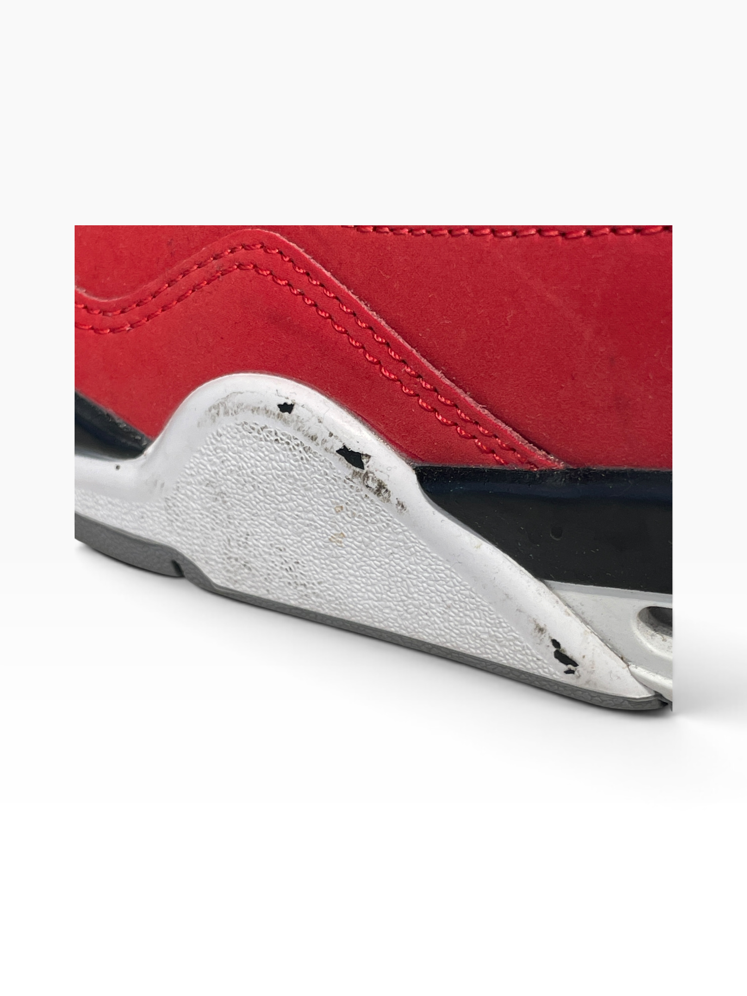 NIKE/Hi-Sneakers/US 7/Suede/RED/TORO BRAVO view 3