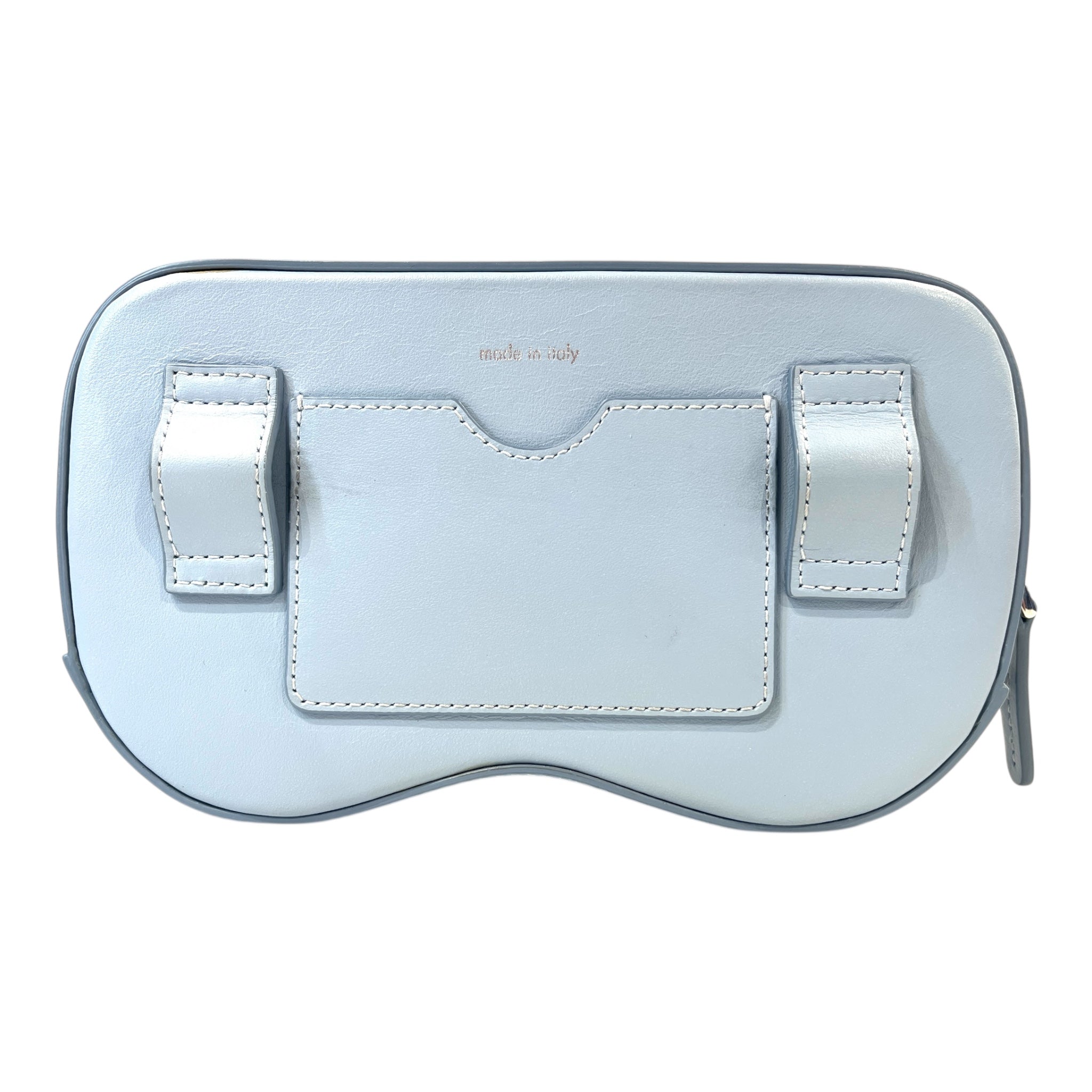 Senreve/Tote Bag/OS/Leather/BLU/baby blue/ strap in front view 2
