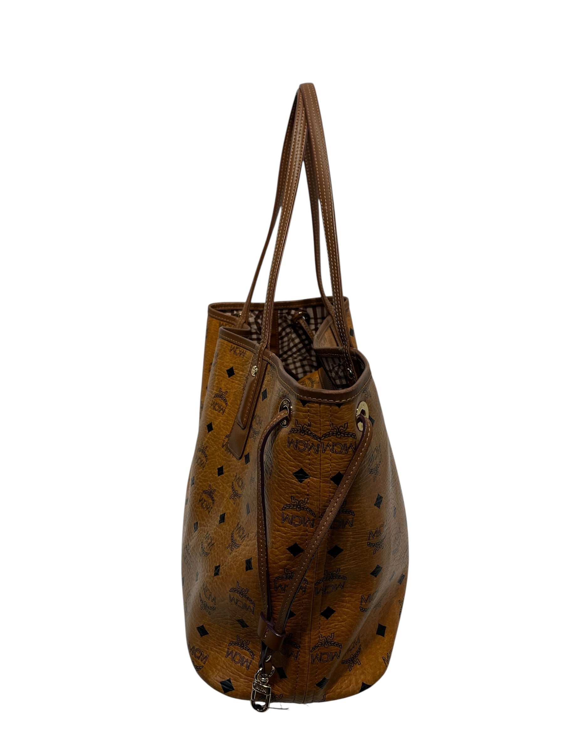 MCM/Tote Bag/Monogram/Leather/CML/McM tote with matching shopper view 4