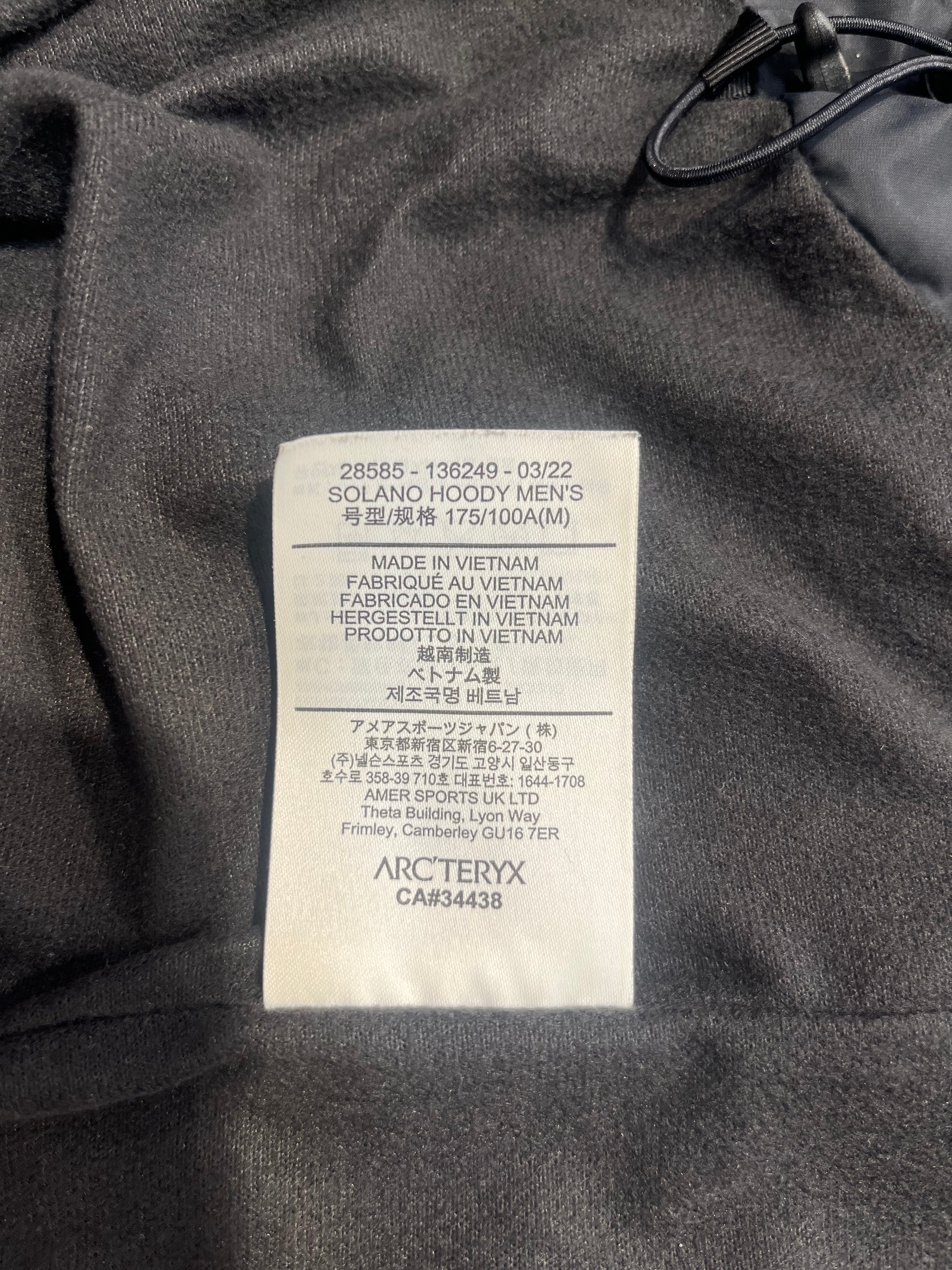 ARC'TERYX/Windbreaker/M/Polyester/GRN/HOODED RAINCOAT view 7