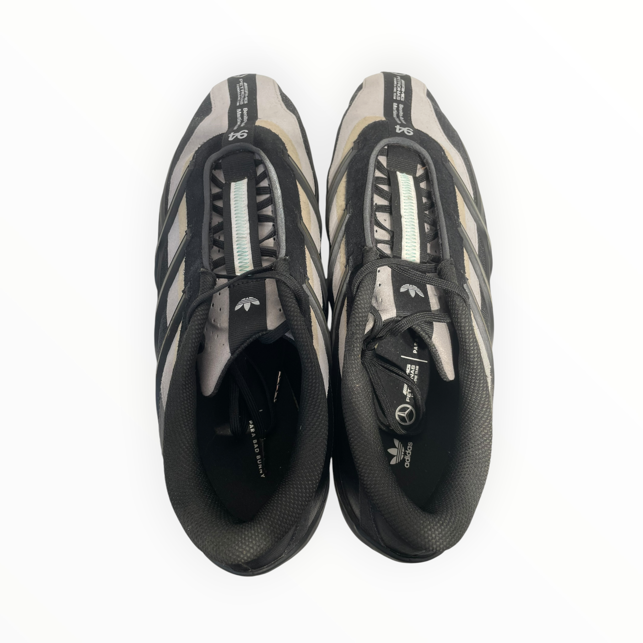 adidas/Low-Sneakers/US 12/Polyester/BLK/PARA BAD BUNNY view 3