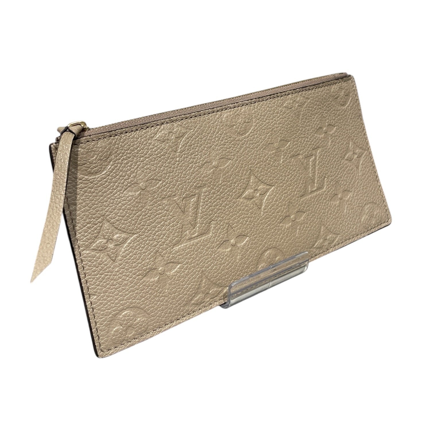 LOUIS VUITTON/Long Wallet/Leather/BEG/L's/Tourterelle Pochette Felicie view 1