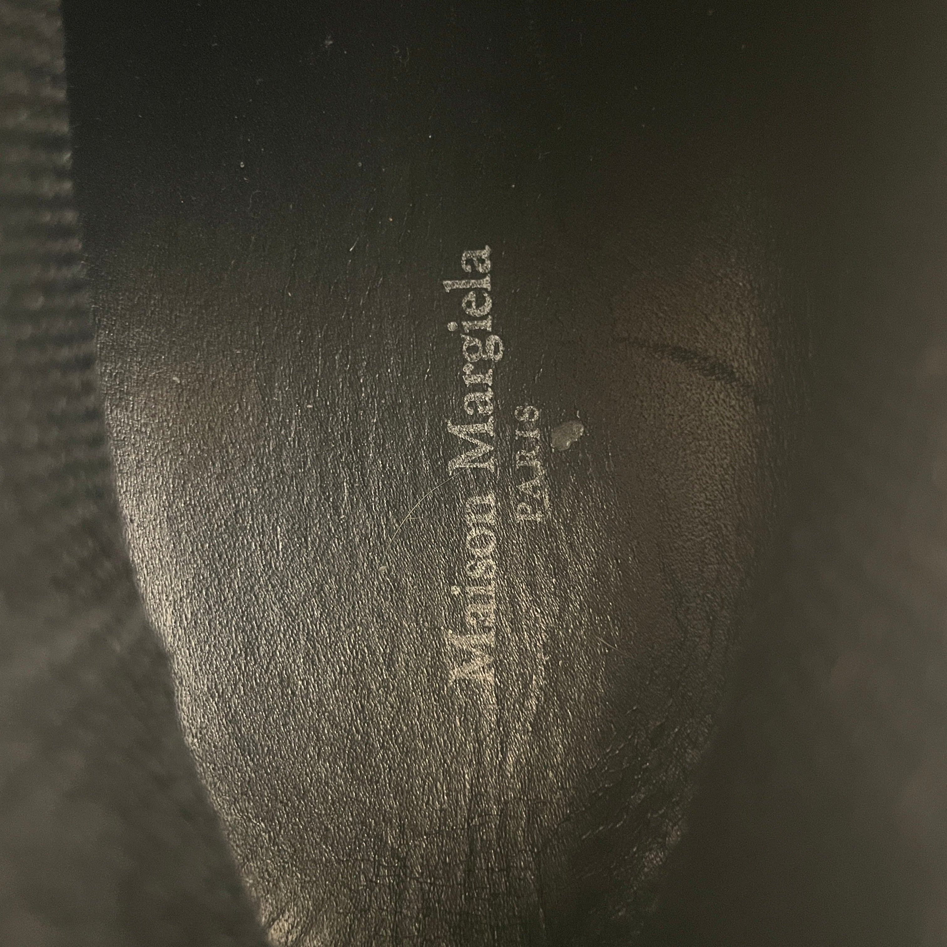 Maison Margiela/Low-Sneakers/EU 44/Leather/BLK/retrofit view 3