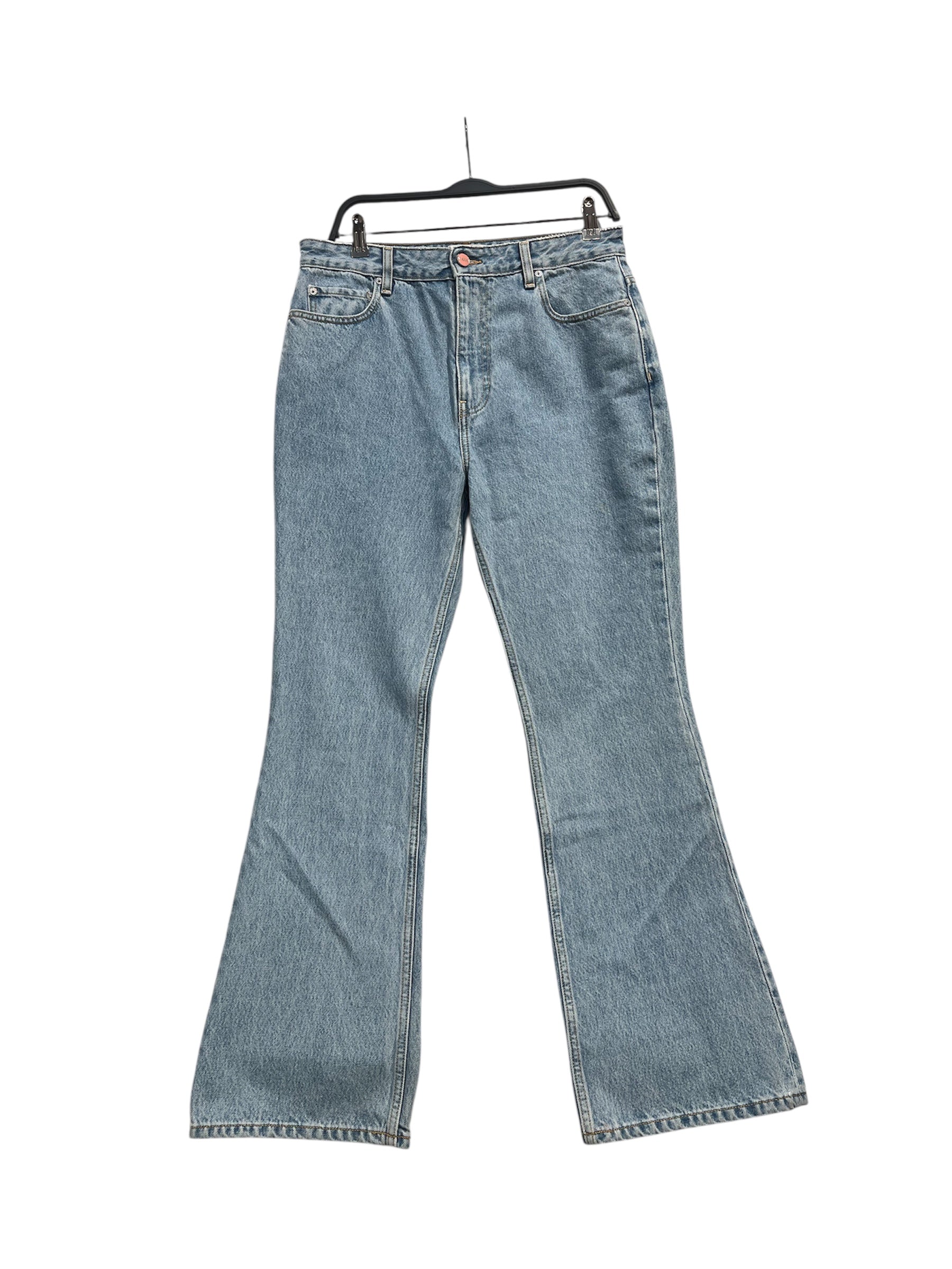 GANNI/Bootcut Pants/32/Cotton/BLU/BETZY SLIM FIT BOOTCUT view 1
