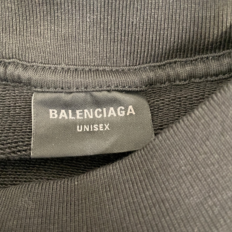 BALENCIAGA/Sweatshirt/M/Cotton/BLK/