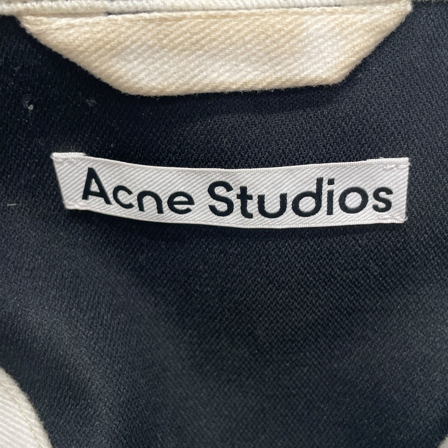 Acne Studios/Denim Jkt/48/Denim/WHT/ACNESTUDIOS WHT MAGNITE TWILL view 4