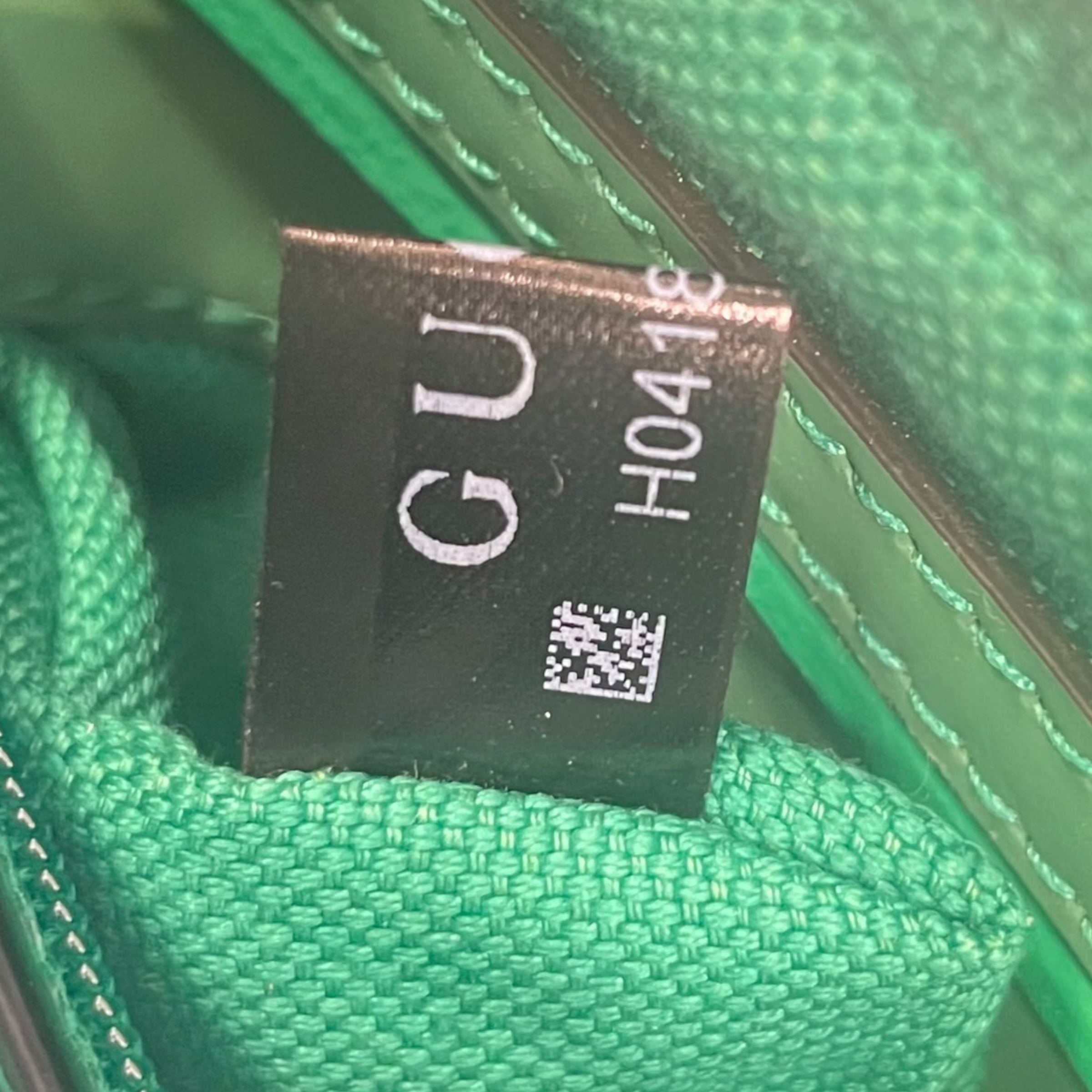 GUCCI/Cross Body Bag/Monogram/Leather/GRN/supreme gg view 4