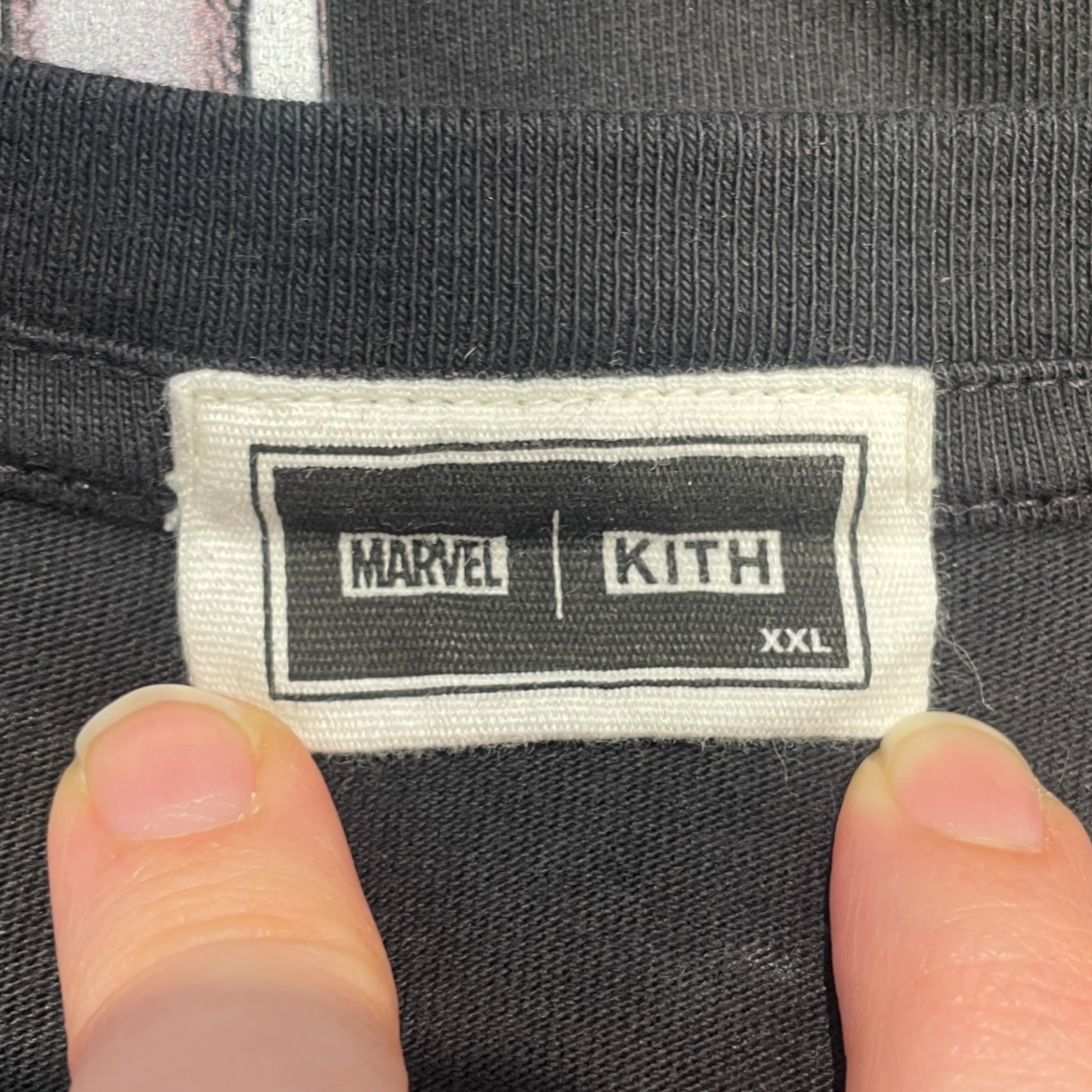 KITH/MARVEL/T-Shirt/XXL/Cotton/BLK/Wolverine Tee view 3
