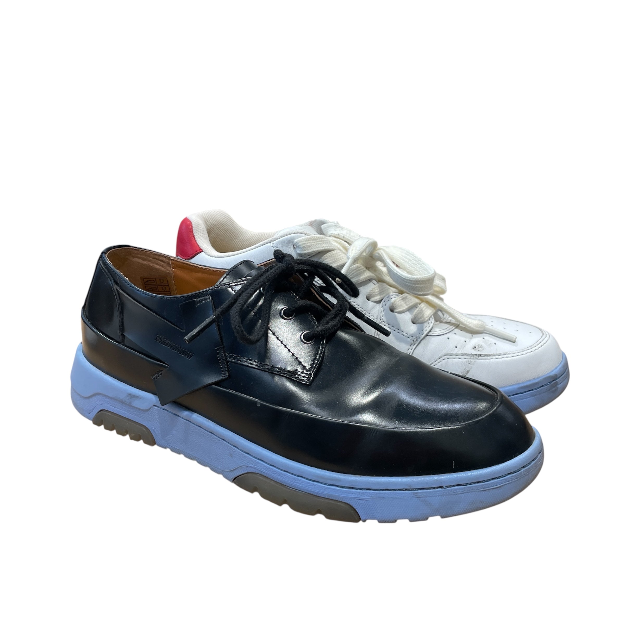 OFF-WHITE/Shoes/EU 42/Leather/MLT/Half Mismatched Shoes view 1