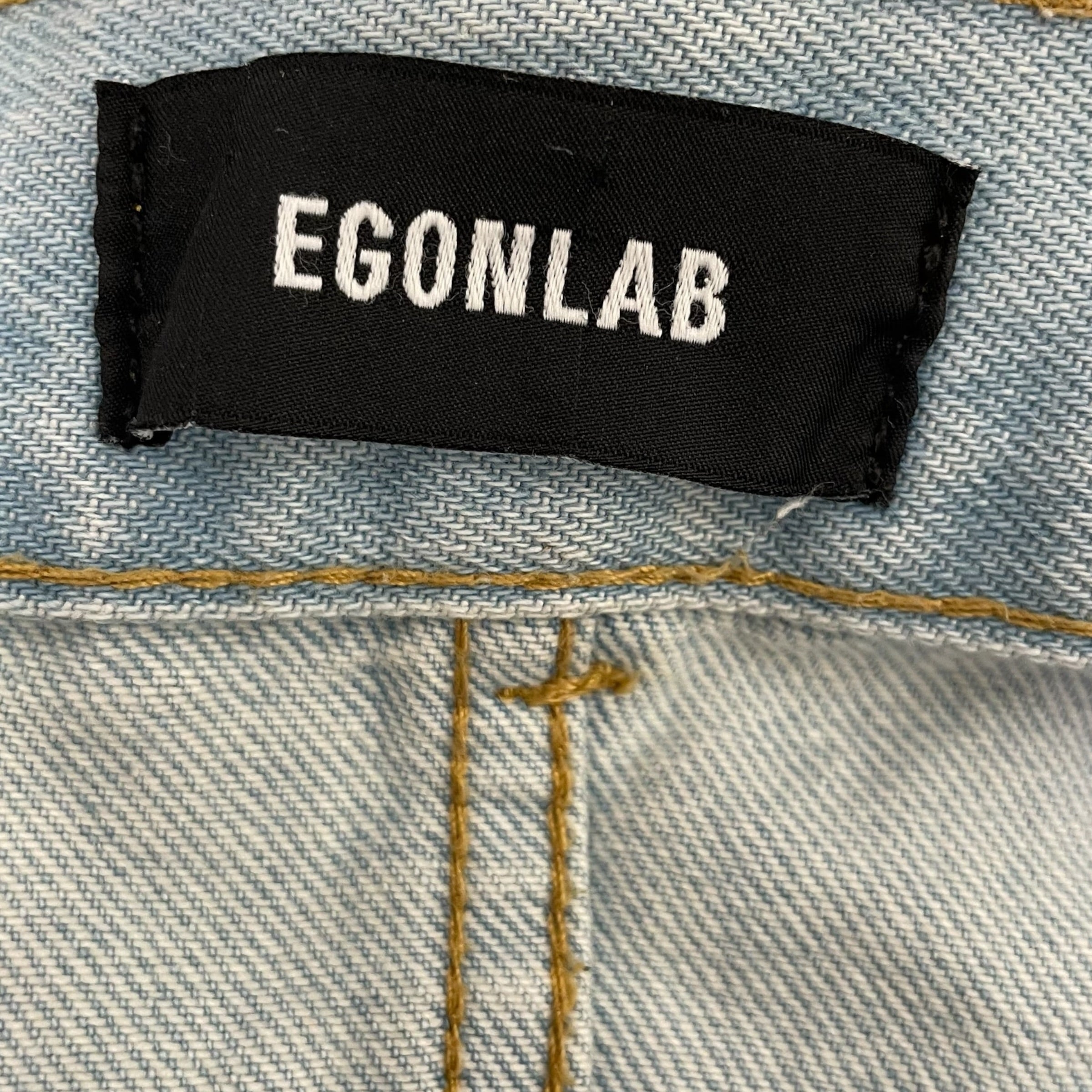 EGONlab./Pants/L/Cotton/BLU/ view 3
