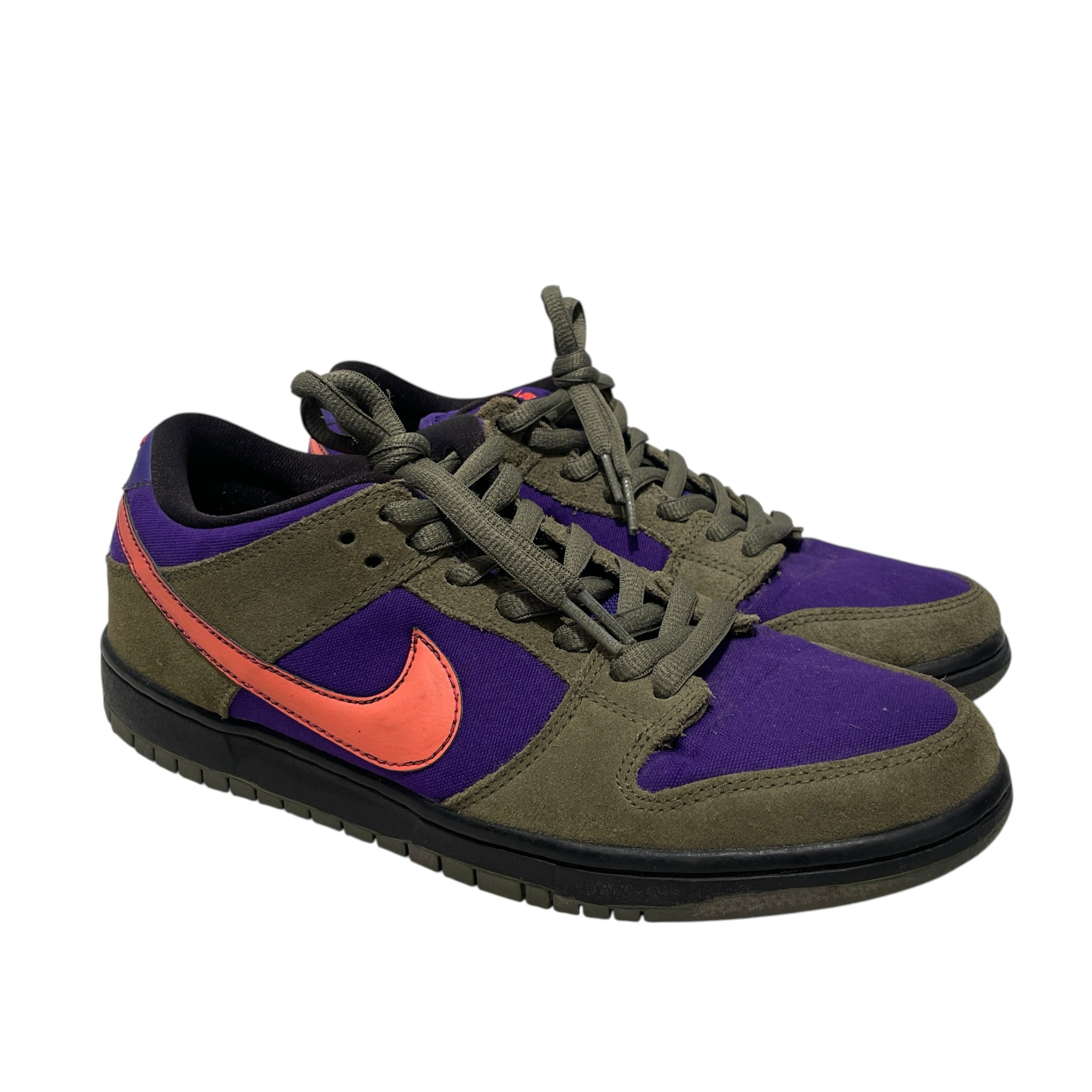 NIKE/Low-Sneakers/US 9/Cotton/PPL/DUNK LOW OLIVE ATOMIC view 1