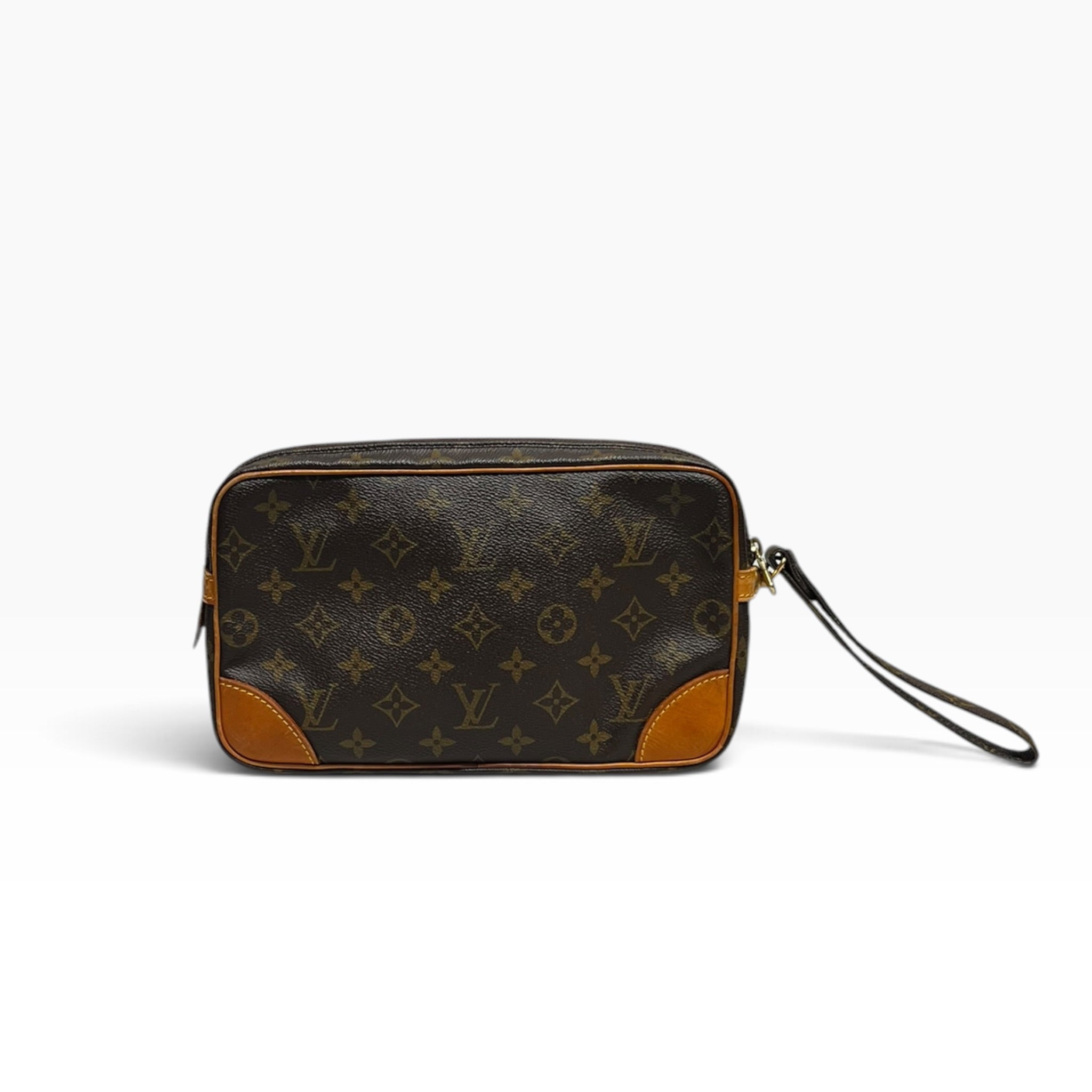 LOUIS VUITTON/Clutch Bag/Monogram/Leather/BRW/MARLY DRAGON GM view 2
