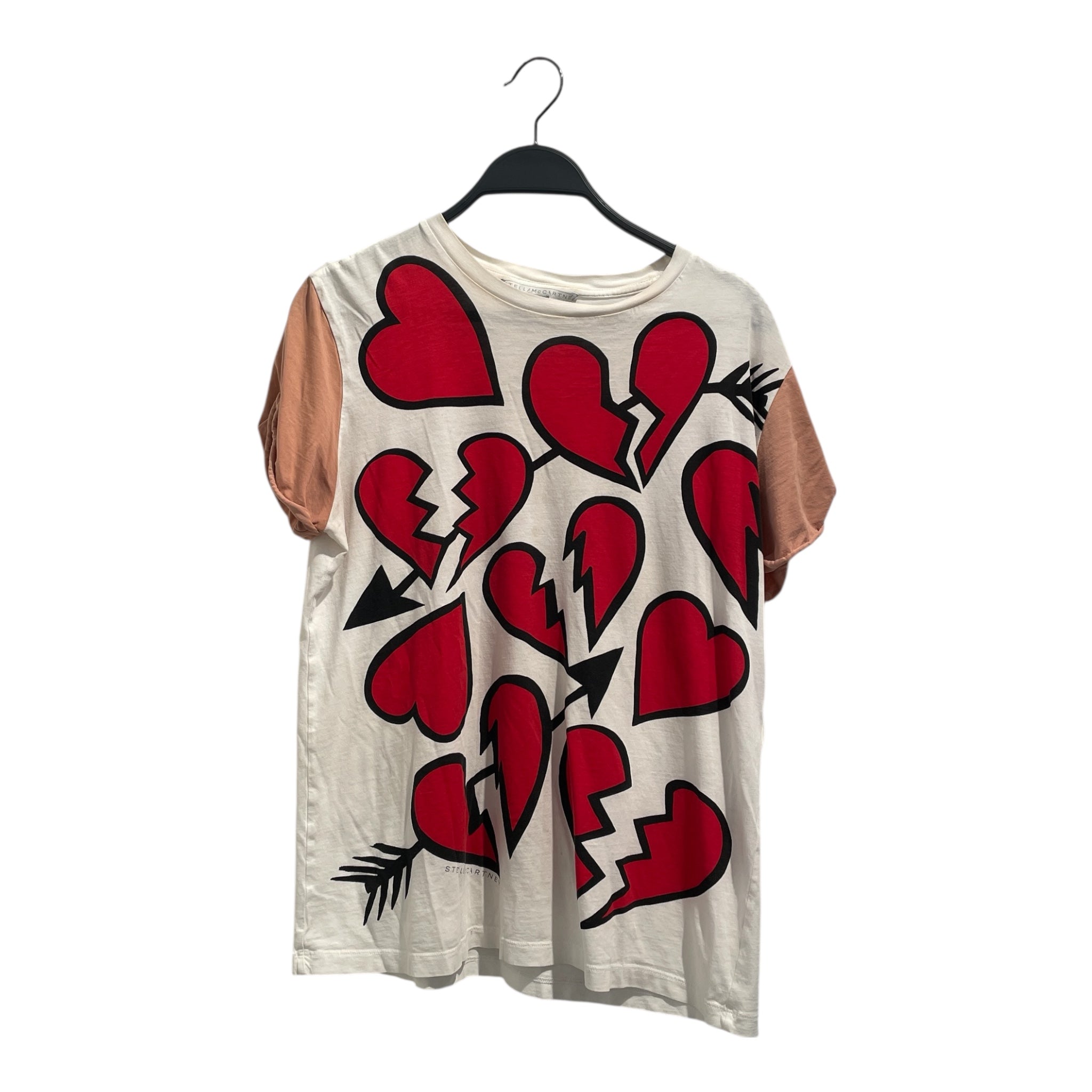 STELLAMcCARTNEY/T-Shirt/38/Graphic/Cotton/WHT/ view 1
