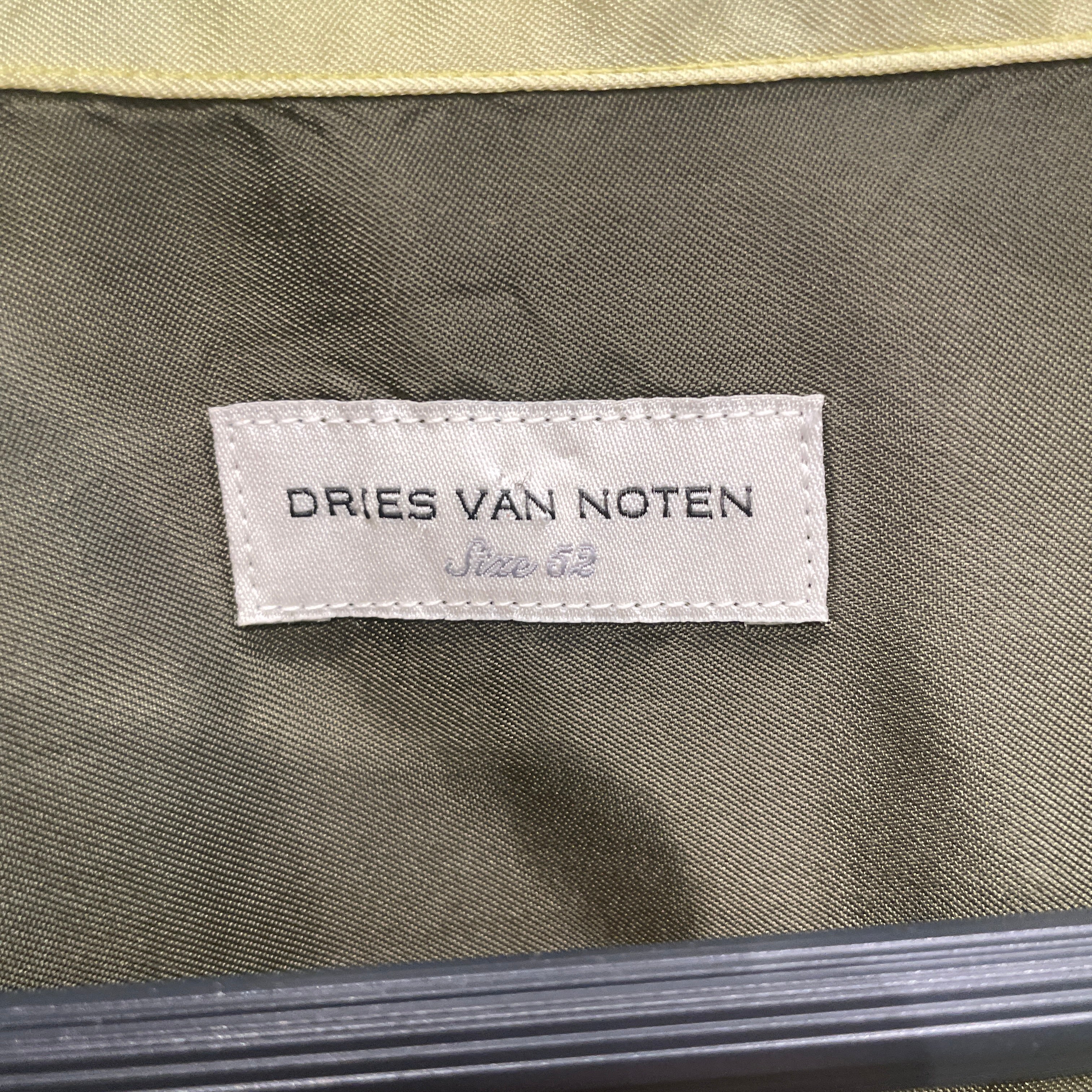 DRIES VAN NOTEN/SS Shirt/XL/GRN/YELLOW view 3