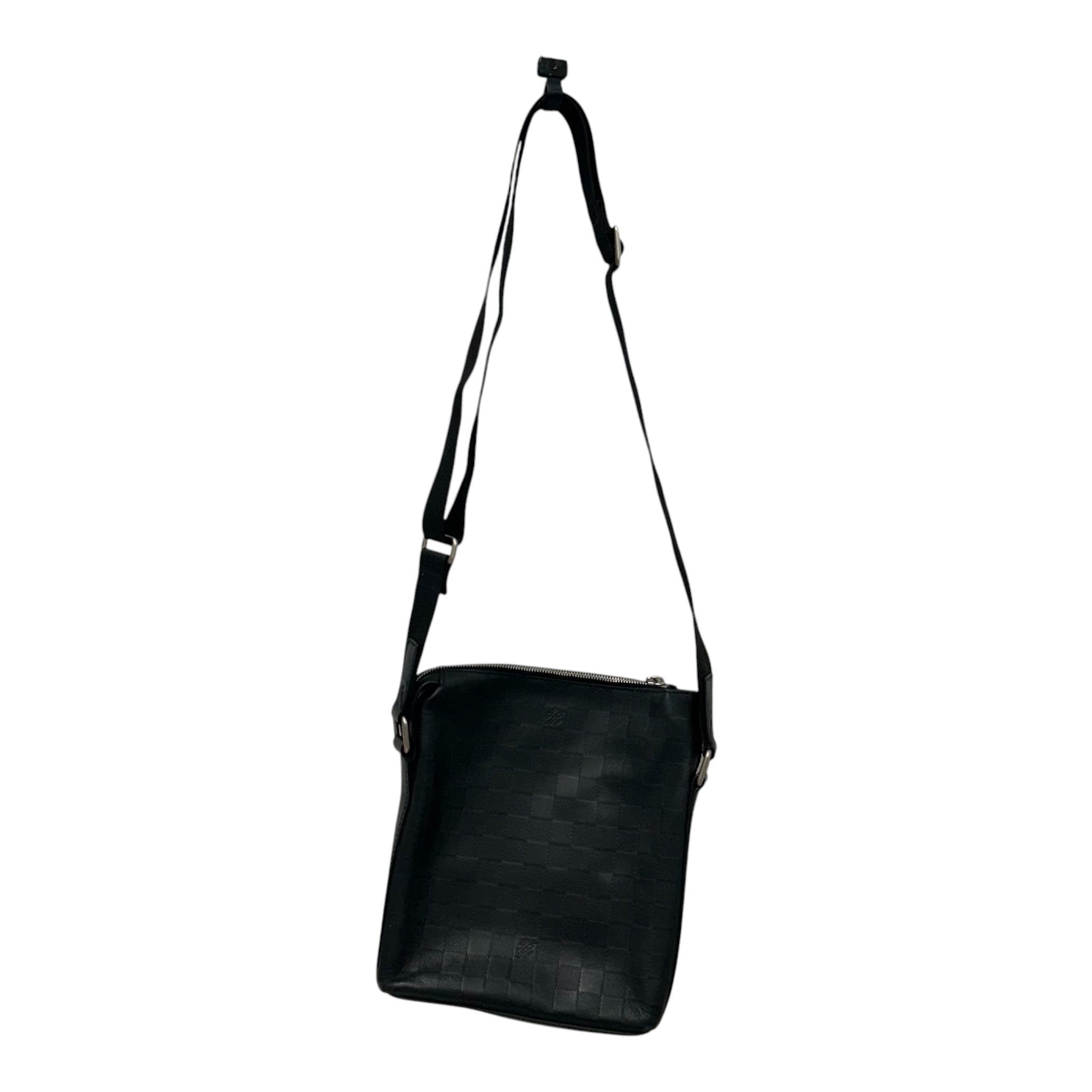 LOUIS VUITTON/Cross Body Bag/Leather/BLK/Damier Infini Discovery view 2