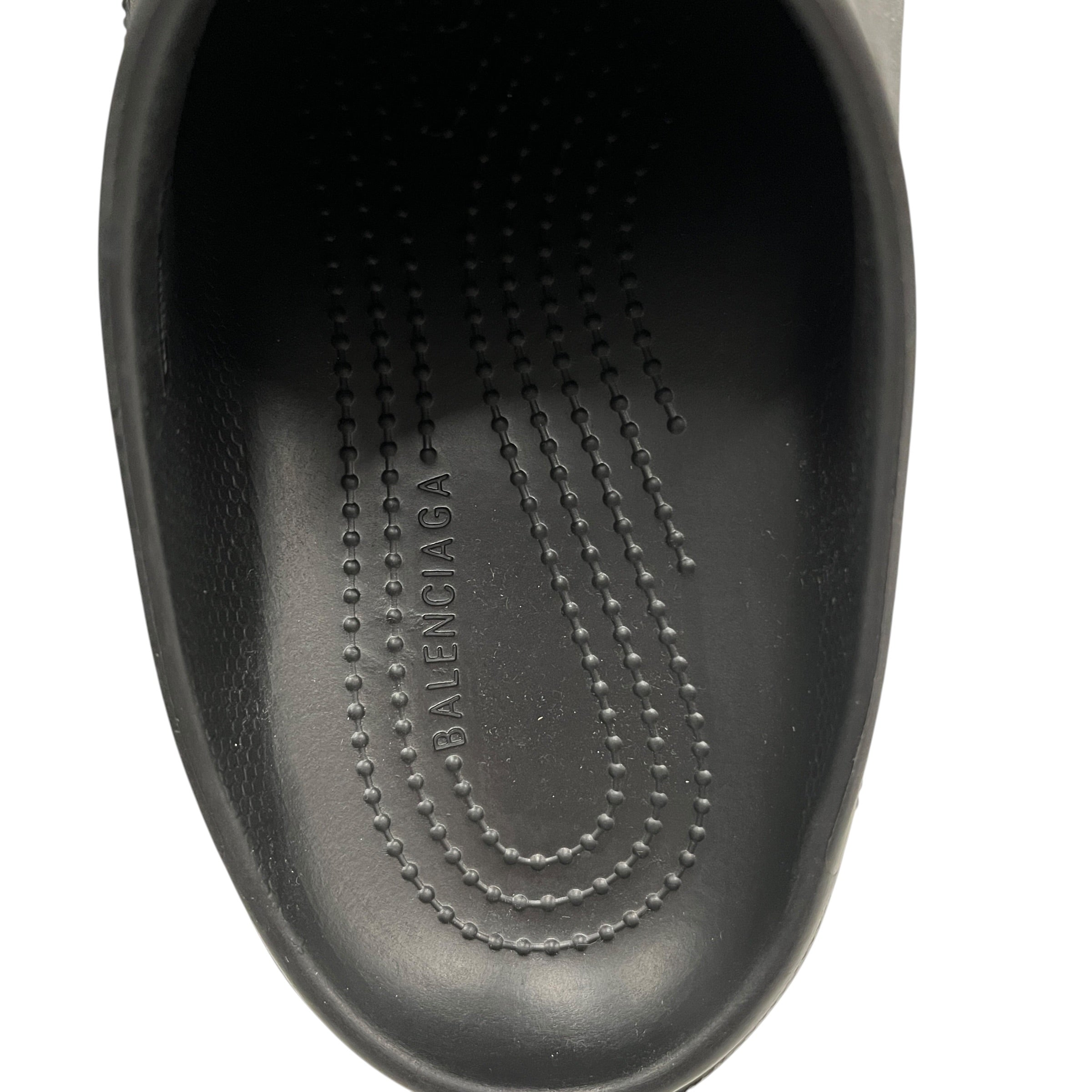 BALENCIAGA/Sandals/EU 40/BLK/Platform/RUBBER CROC MULES view 3