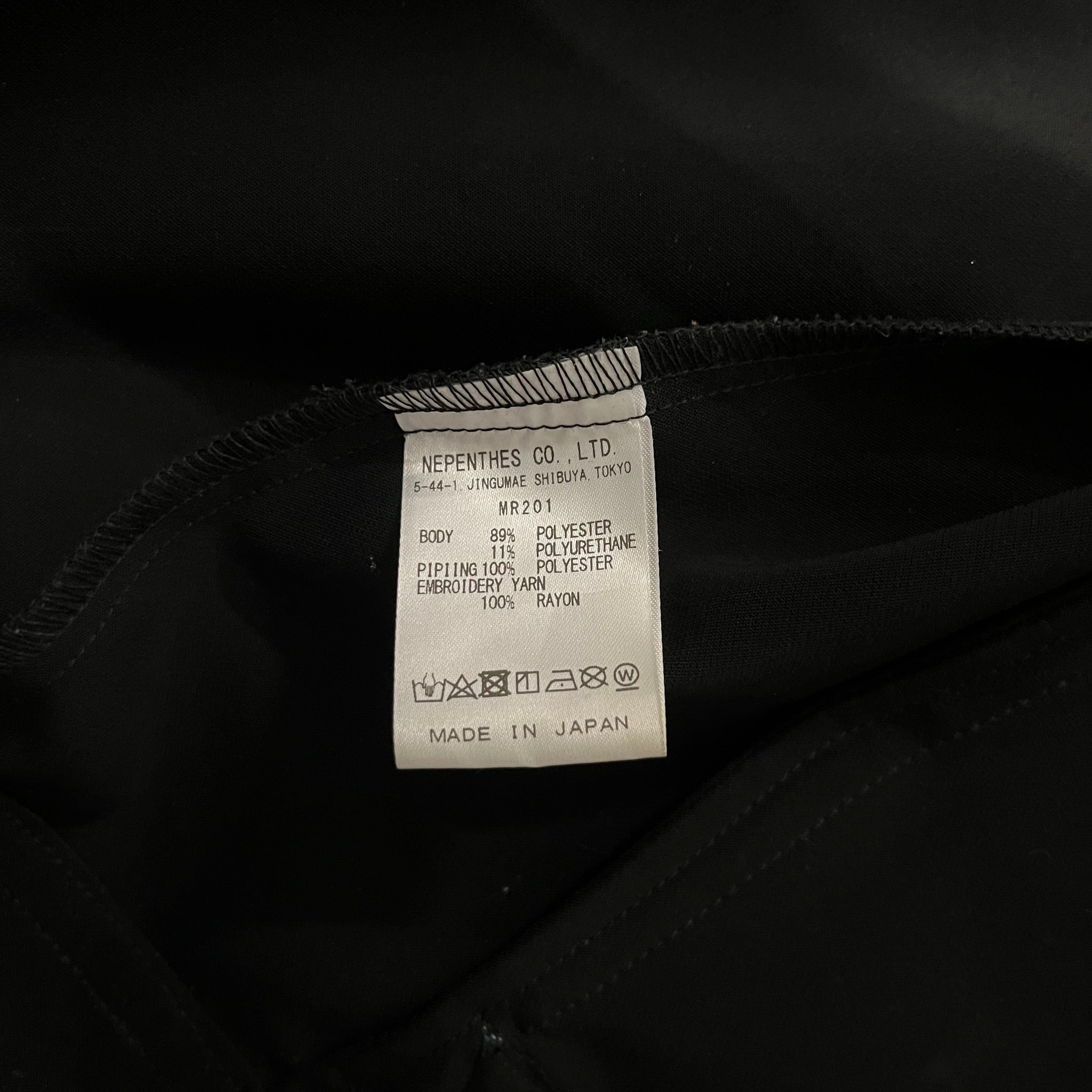 Needles/Jacket/S/Polyester/BLK/piping cowboy view 6