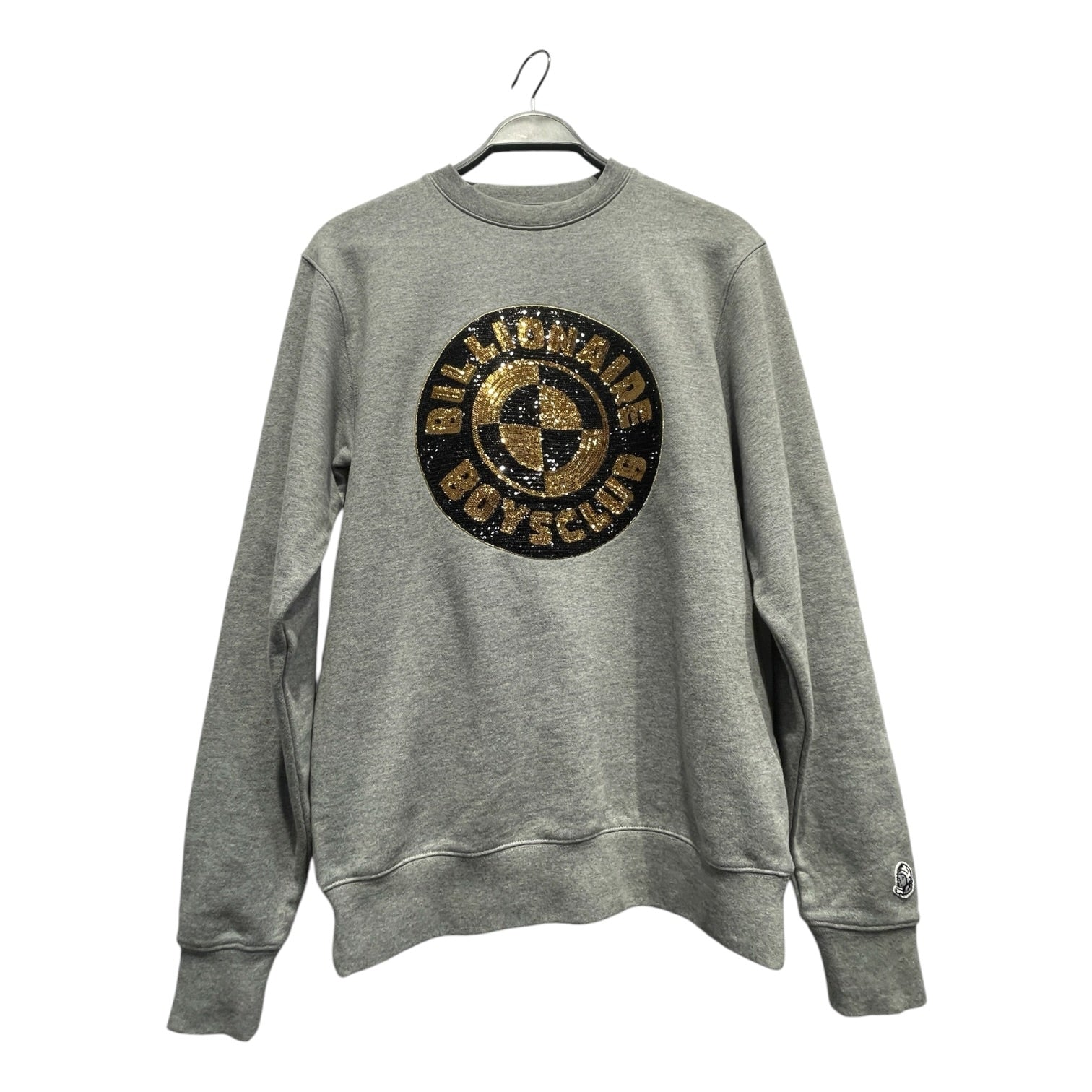 BILLIONAIRE BOYS CLUB/Sweatshirt/XS/Cotton/GRY/Gold logo view 1