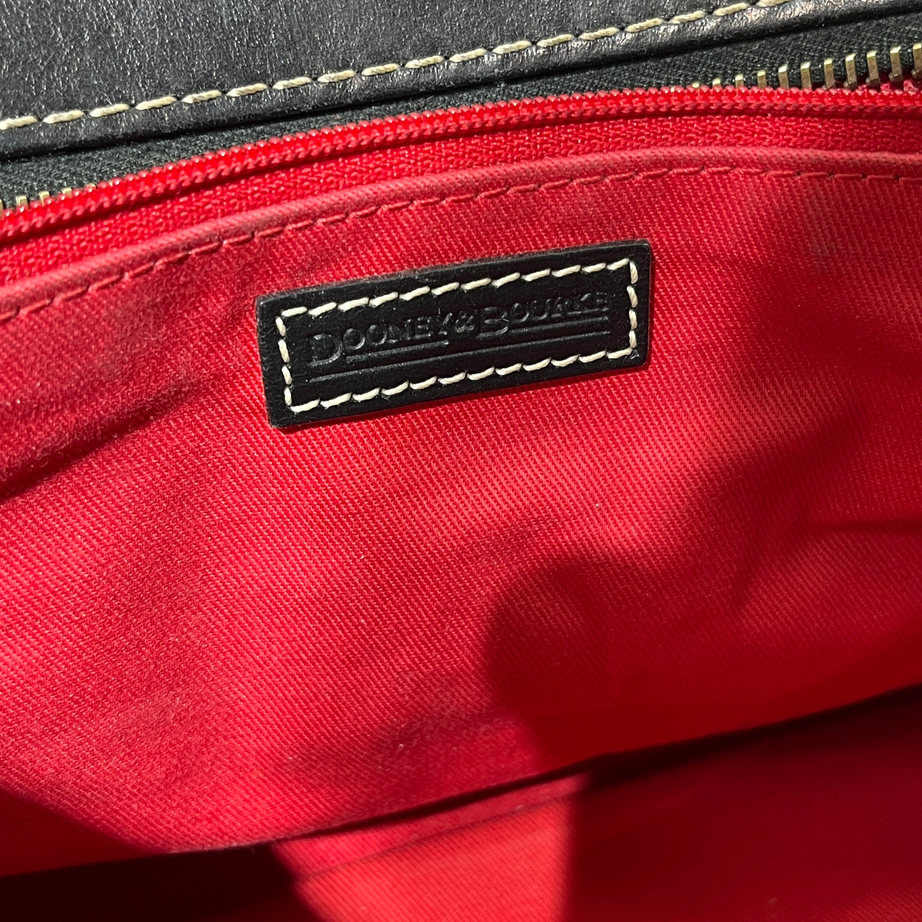 Dooney & Bourke/Tote Bag/Monogram/Cotton/BLK/Double Pocket Handbag view 11