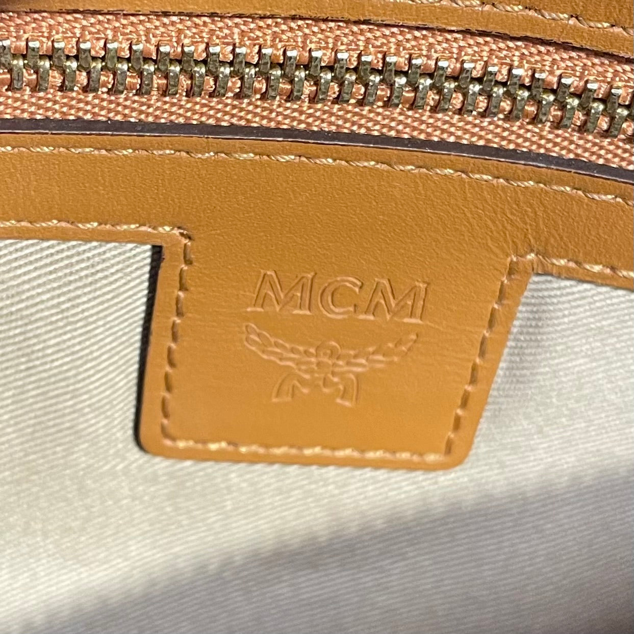 MCM/Clutch Bag/M/Monogram/Leather/BEG/T0780 view 3