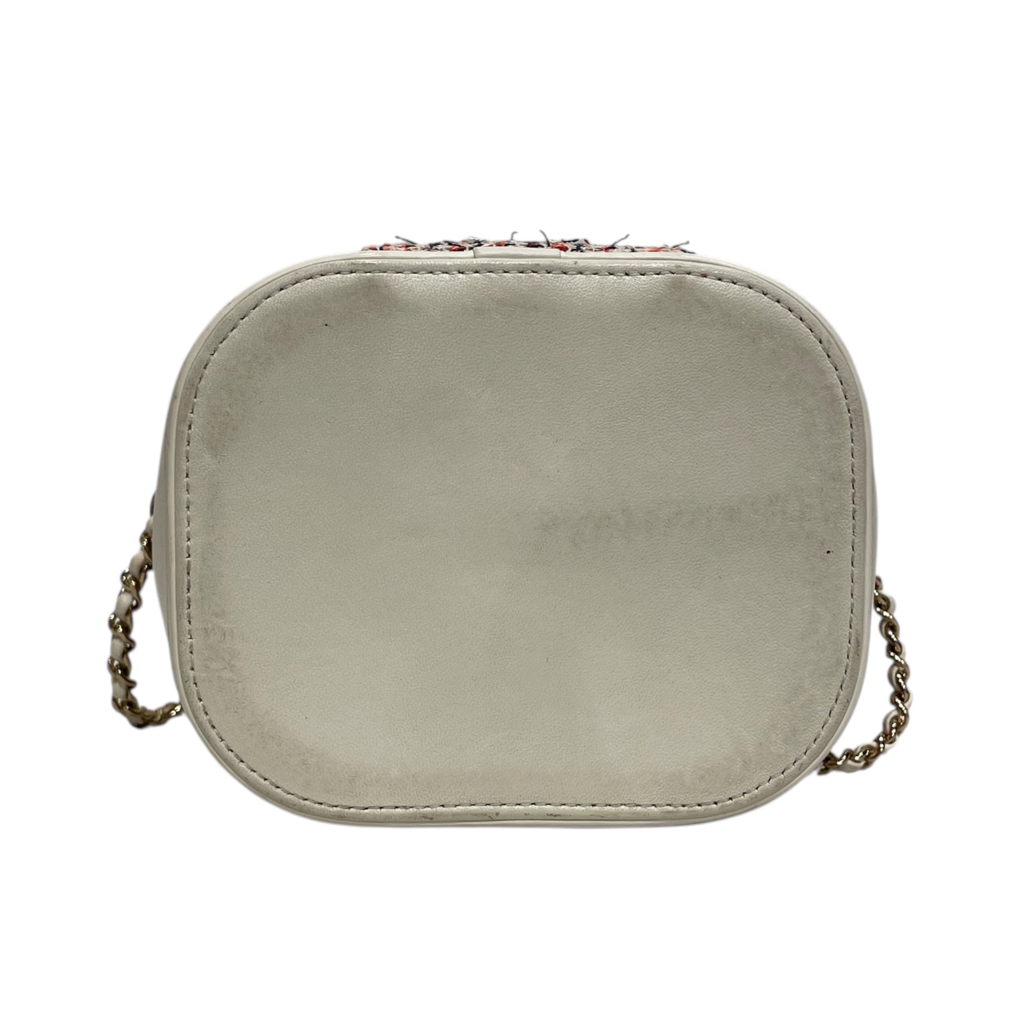 CHANEL/Cross Body Bag/Tweed/MLT/27710372 TWEED BUCKET BAG view 3