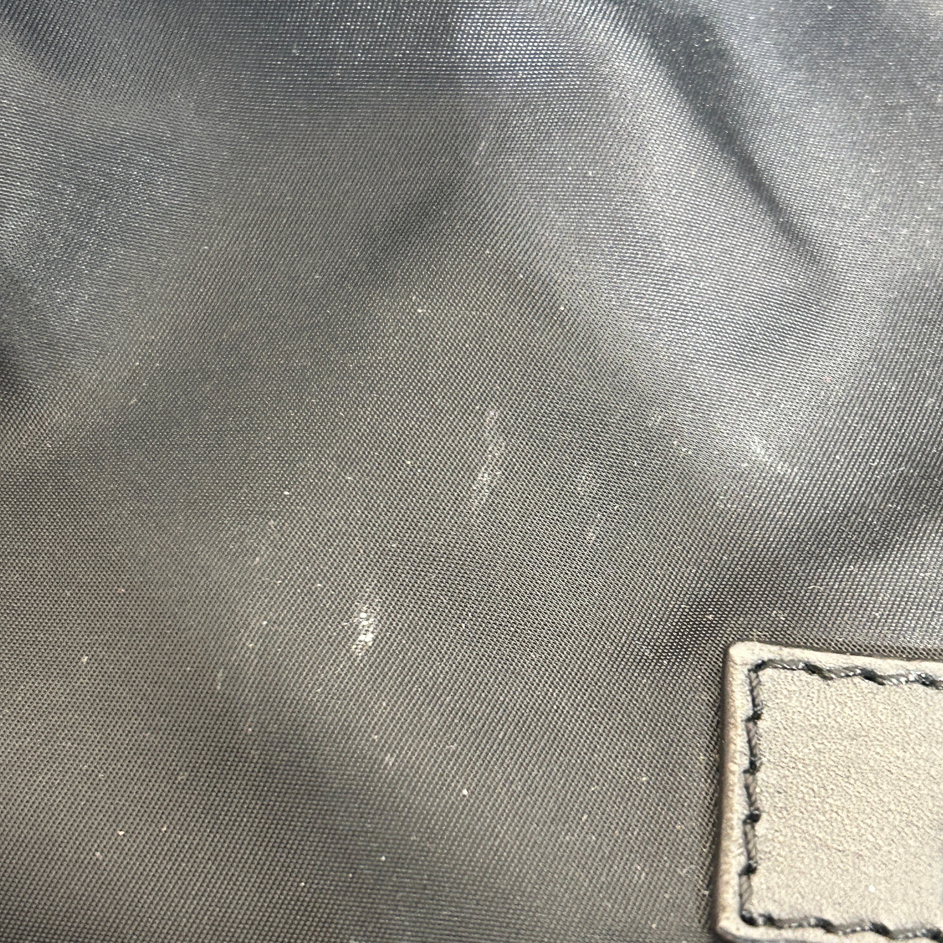 MONCLER/Backpack/Suede/BLK/Suede bottom, White Logo view 10