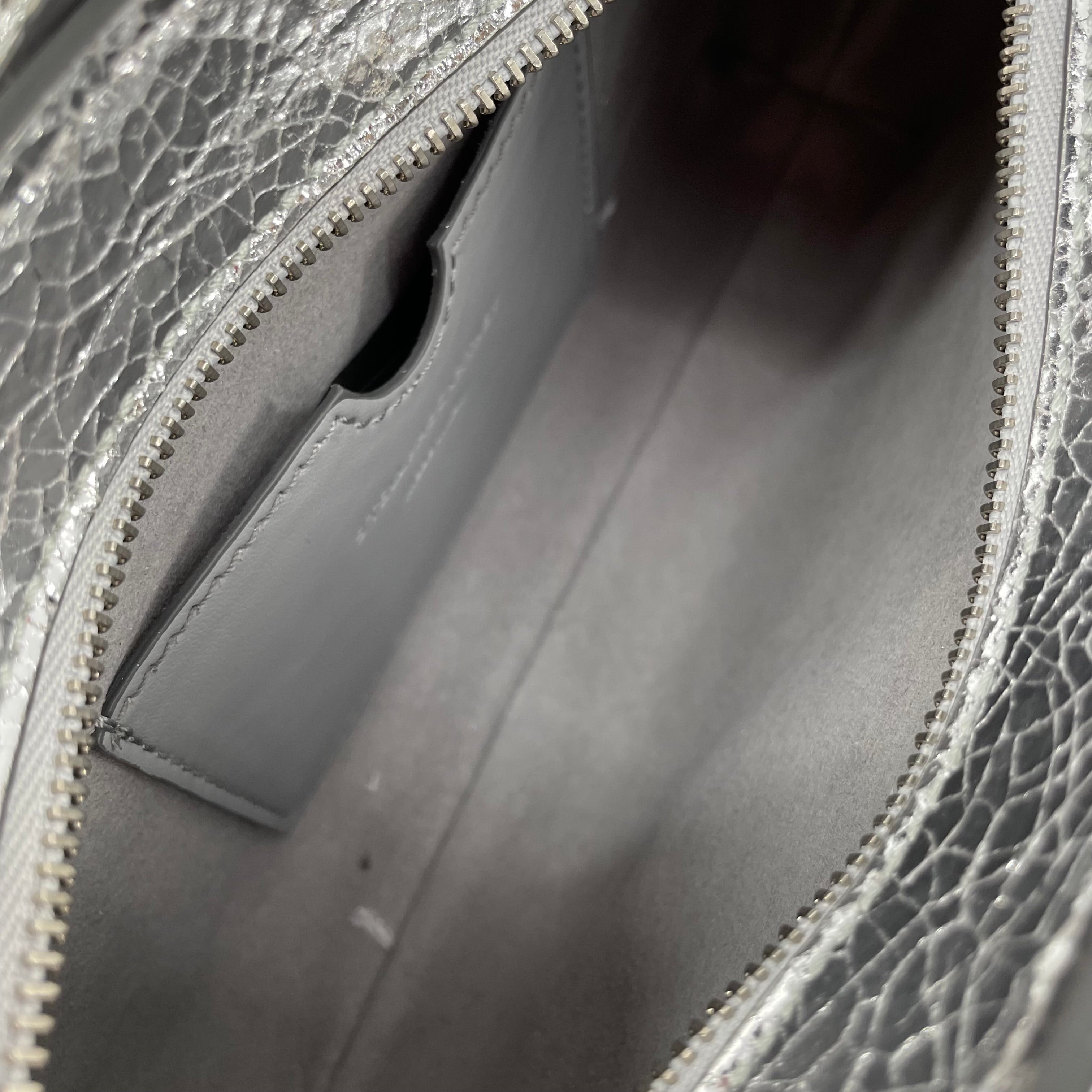 STELLAMcCARTNEY/Bag/Animal Pattern/SLV/CRACKED SILVER LNG view 6
