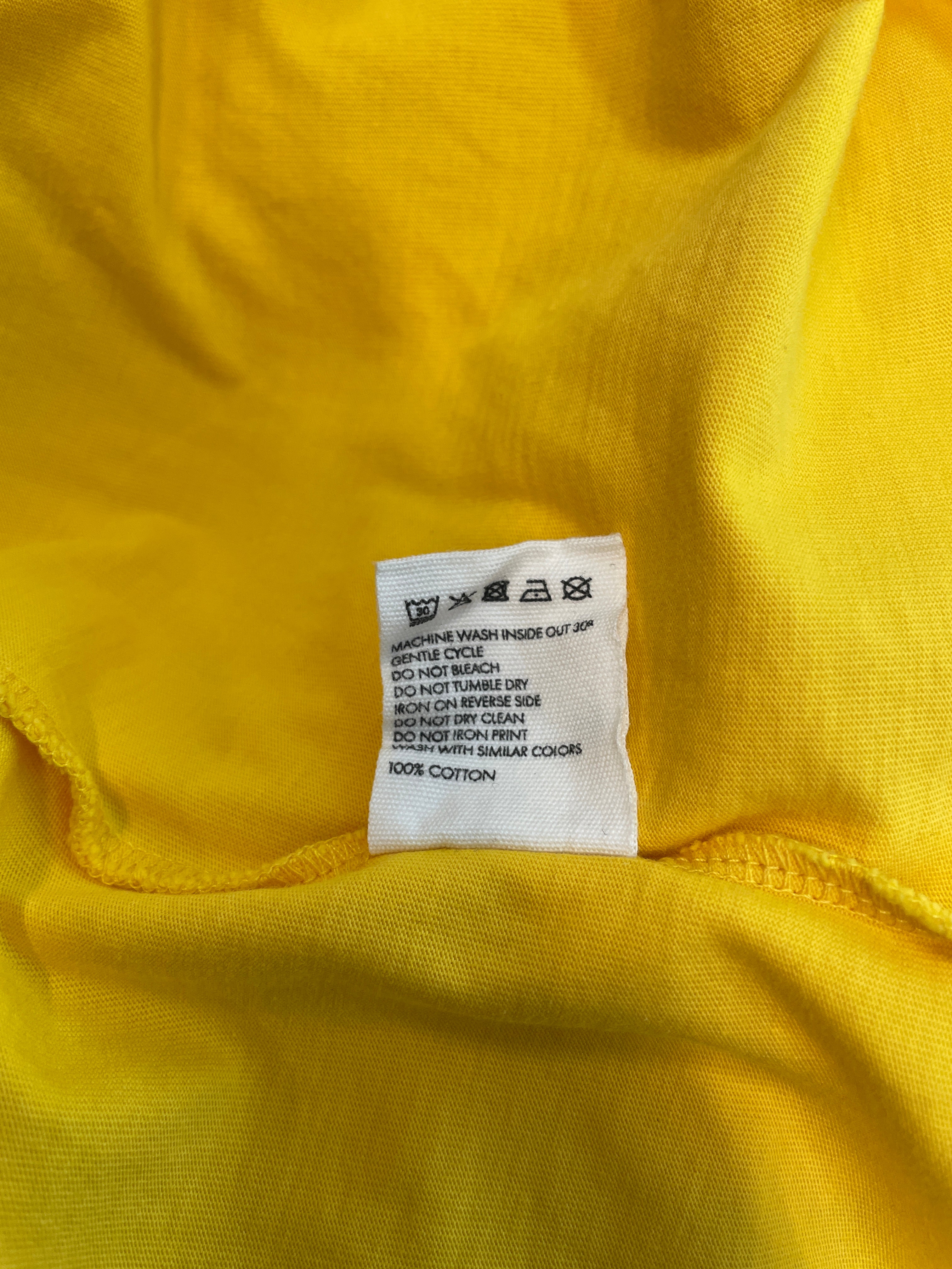 JACQUEMUS/T-Shirt/L/Cotton/YEL/WHT LOGO PRINT view 5