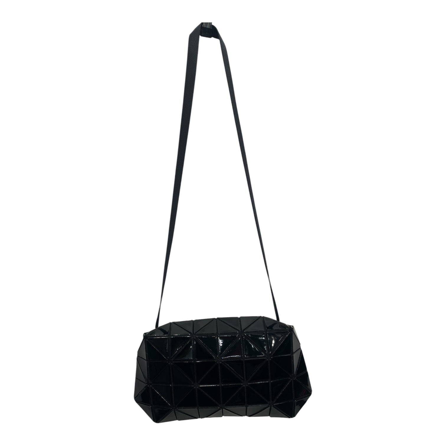 BAO BAO ISSEY MIYAKE/Cross Body Bag/BLK/MINI SIZE TRIANGLE BAG view 1