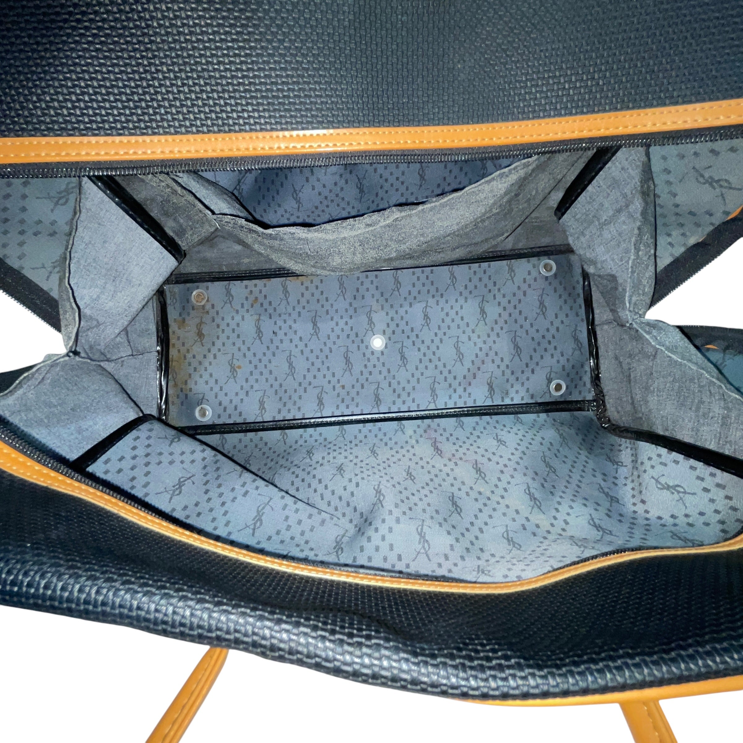 YVES SAINT LAURENT/Bag/Leather/BLK/Cassandra boston bag view 4