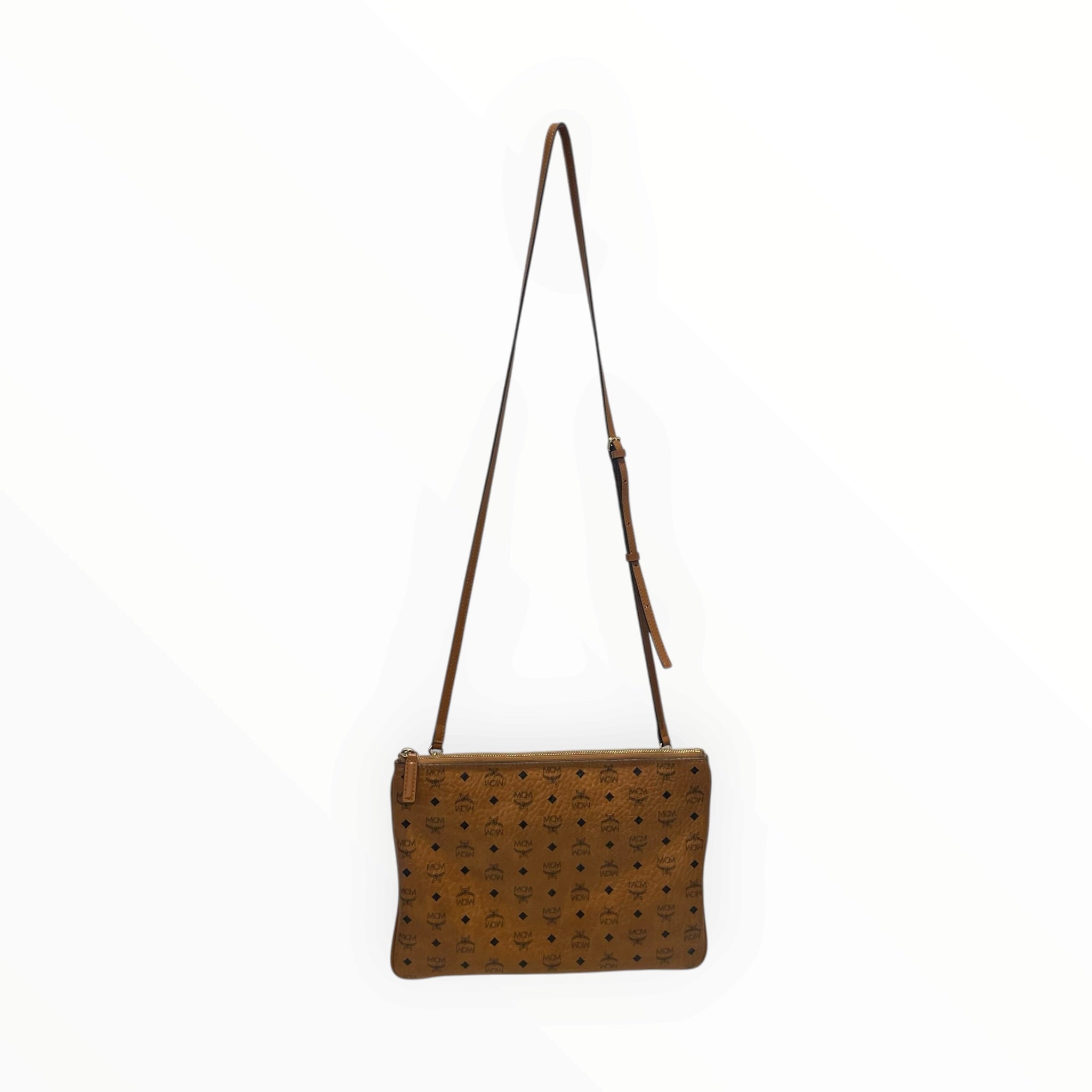 MCM/Cross Body Bag/Leather/ORN/Visetos Med view 2