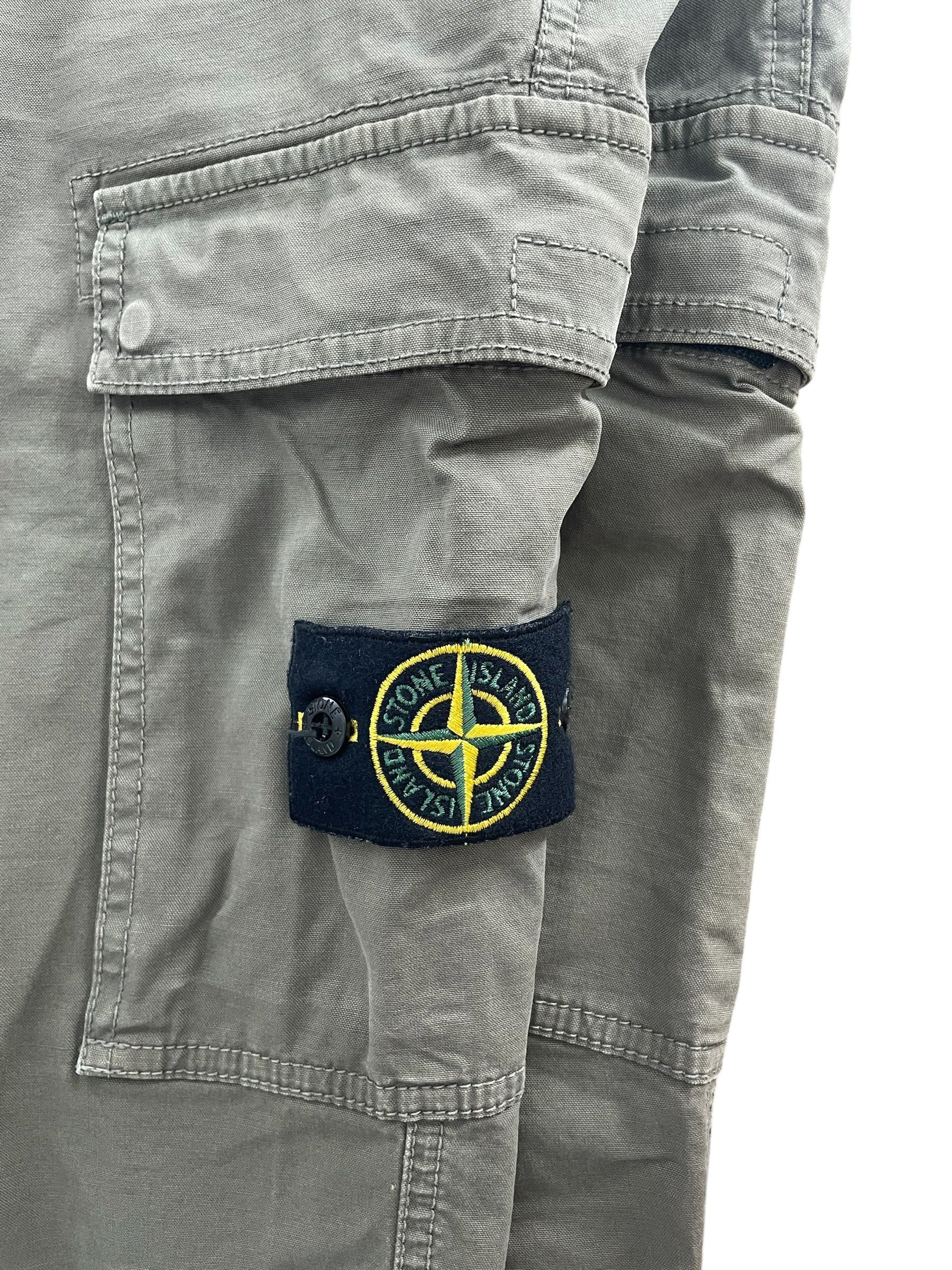 STONE ISLAND/Pants/M/Polyester/GRN/Joggers/ view 5