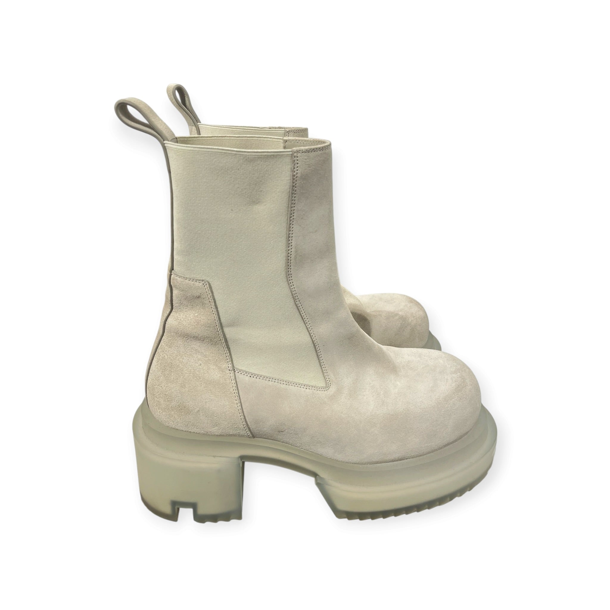 Rick Owens/Boots/EU 42/Suede/GRY/RICK OWENS BEETLE BOGUN BOOTS view 4