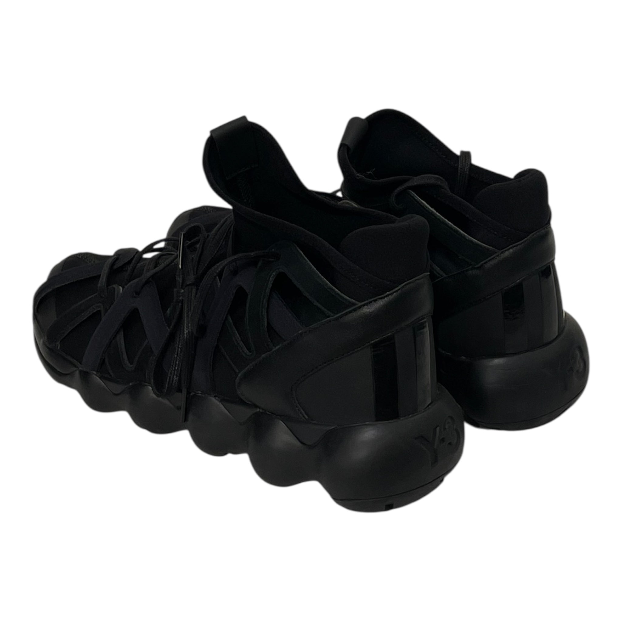 Y-3/Hi-Sneakers/US 10.5/BLK/KYUJO HIGH view 2