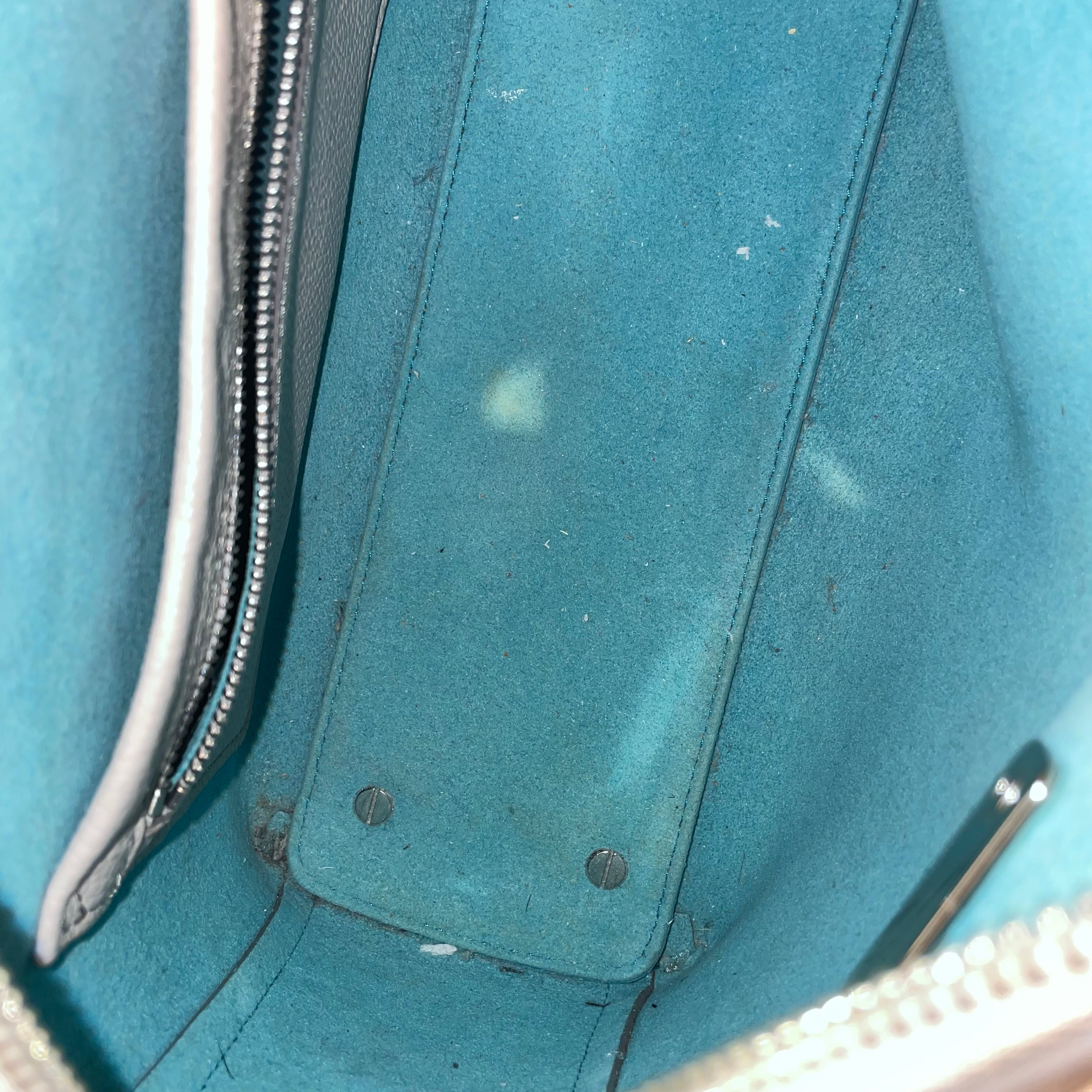 MCM/Cross Body Bag/Leather/GRY/Grained Leather Handle view 4